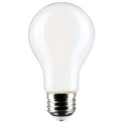 A19 LED Bulb, 60W Equal, 8 Watts, 800 Lumens, 2700K, E26 Medium Base, Frosted Finish, Pack of 4 - Bees Lighting