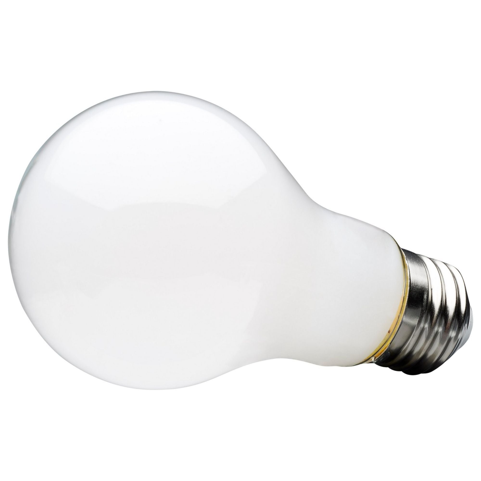 A19 LED Bulb, 60W Equal, 8 Watts, 800 Lumens, 3000K, E26 Medium Base, Frosted Finish, Pack of 4