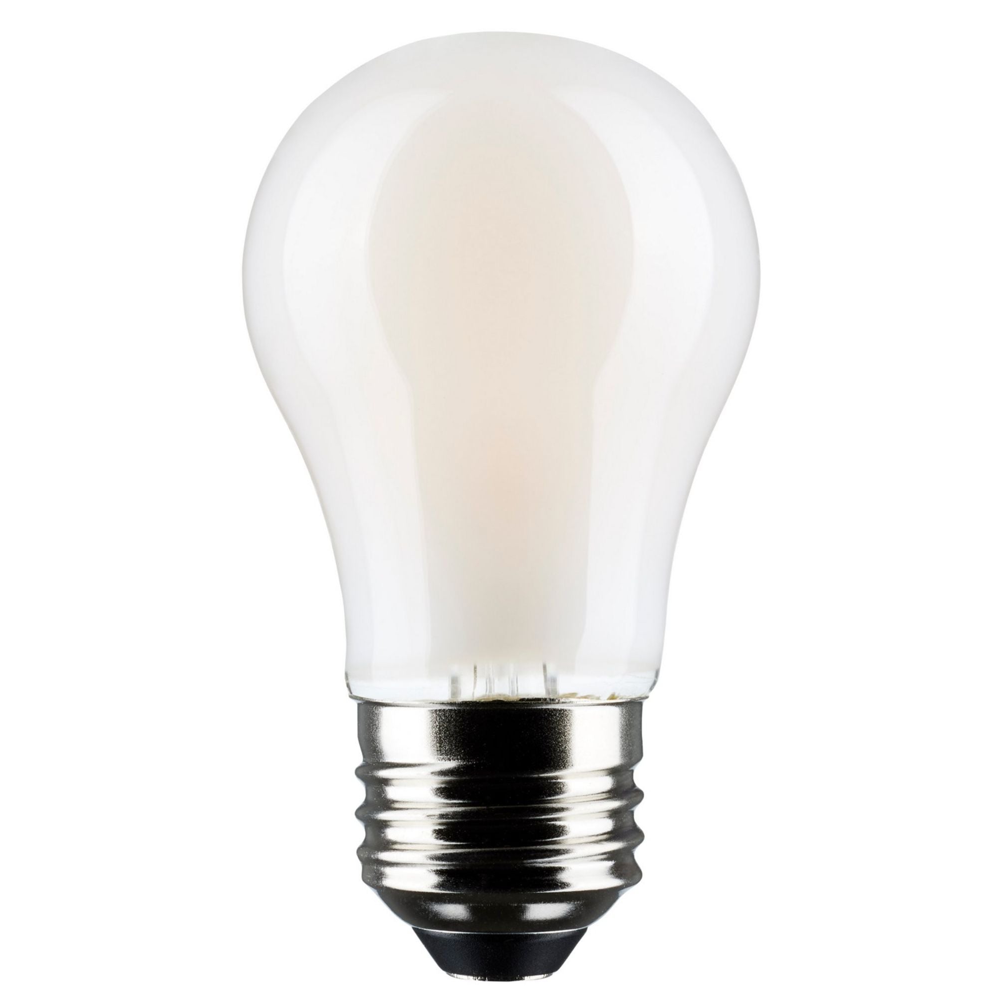 A15 LED Standard Bulb, 6 Watts, 450 Lumens, 2700K, E26 Medium Base, Frosted Finish, Pack of 2 - Bees Lighting