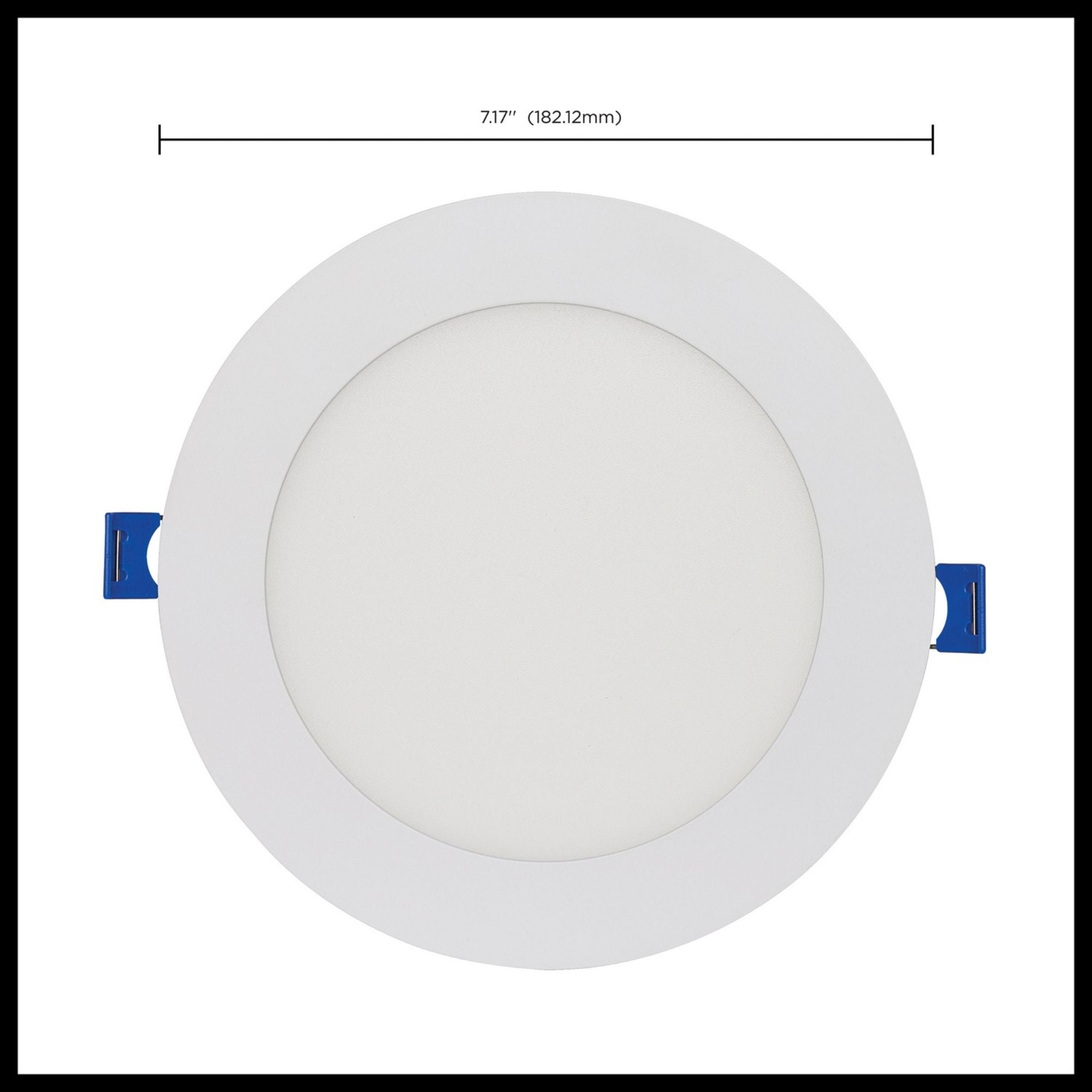 Starfish 6" Smart Slimfit LED Recessed Light, 750lm, RGB, Round Flat Trim - Bees Lighting