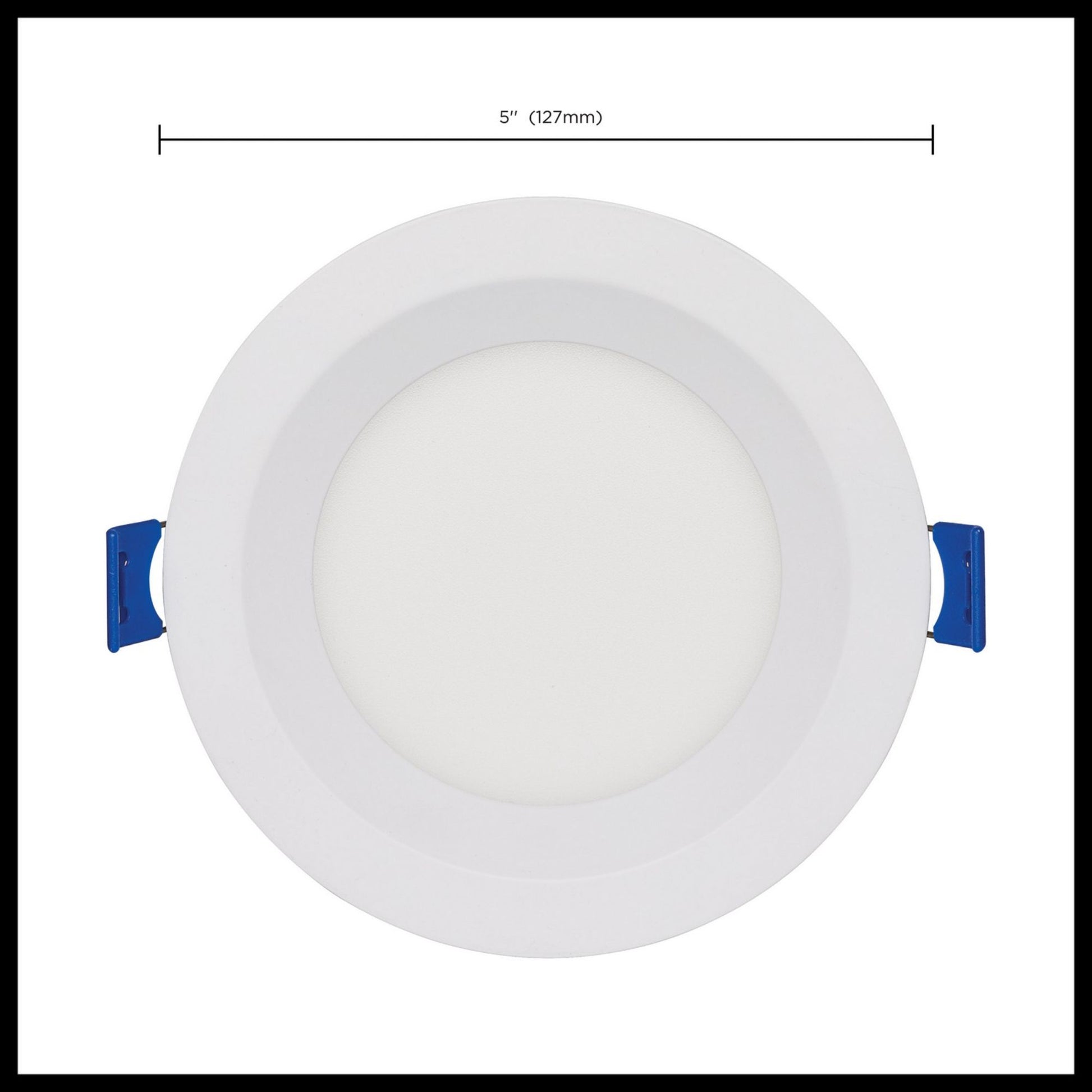 Starfish 4" Smart LED Downlight, 540lm, RGB, Round Regress Trim - Bees Lighting