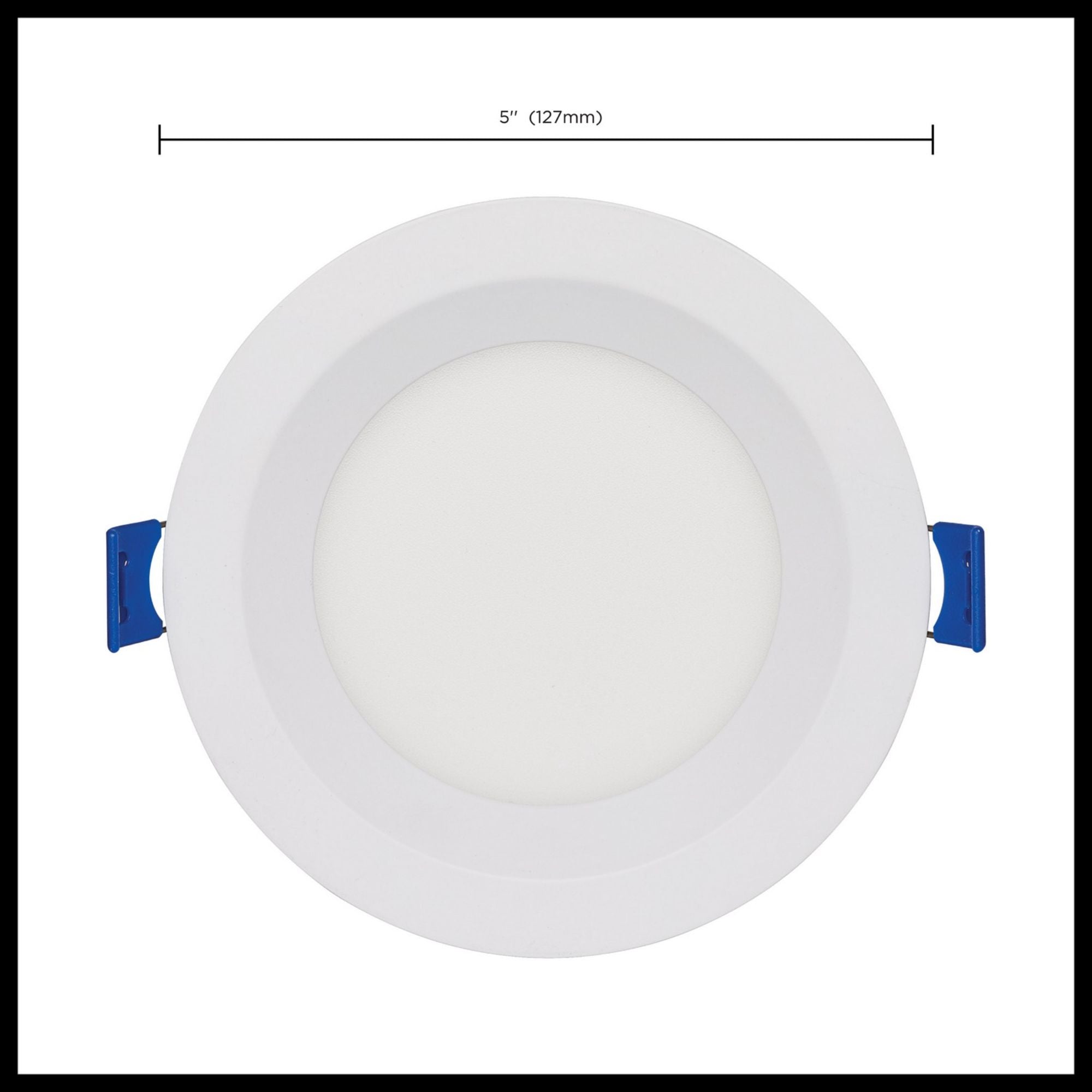 Starfish 4" Smart LED Downlight, 540lm, RGB, Round Regress Trim - Bees Lighting