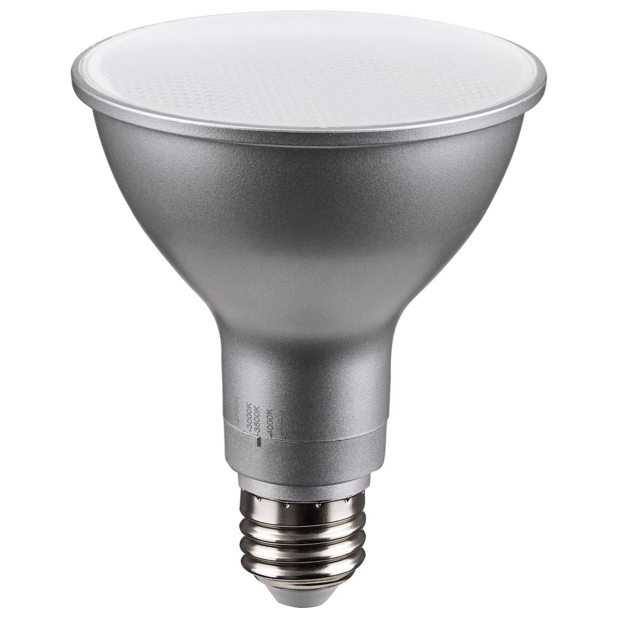 PAR30 Long Neck LED Bulb, 1000 Lumens, 75W Equal, 27K|30K|40K|50K, E26 Base, 40° Flood