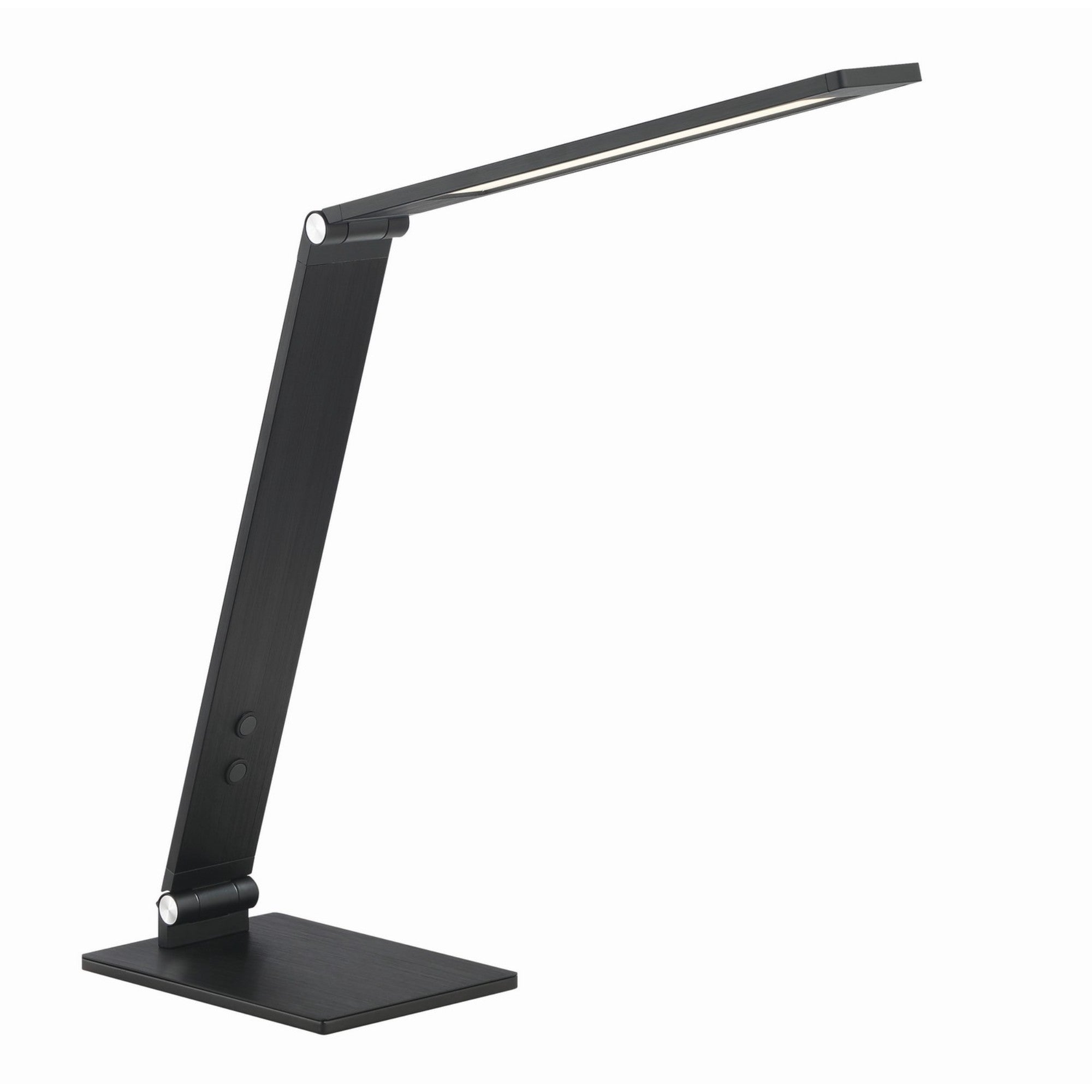 Portables Rechargeable LED Table Lamp, Anodized Brush Coal Finish - Bees Lighting