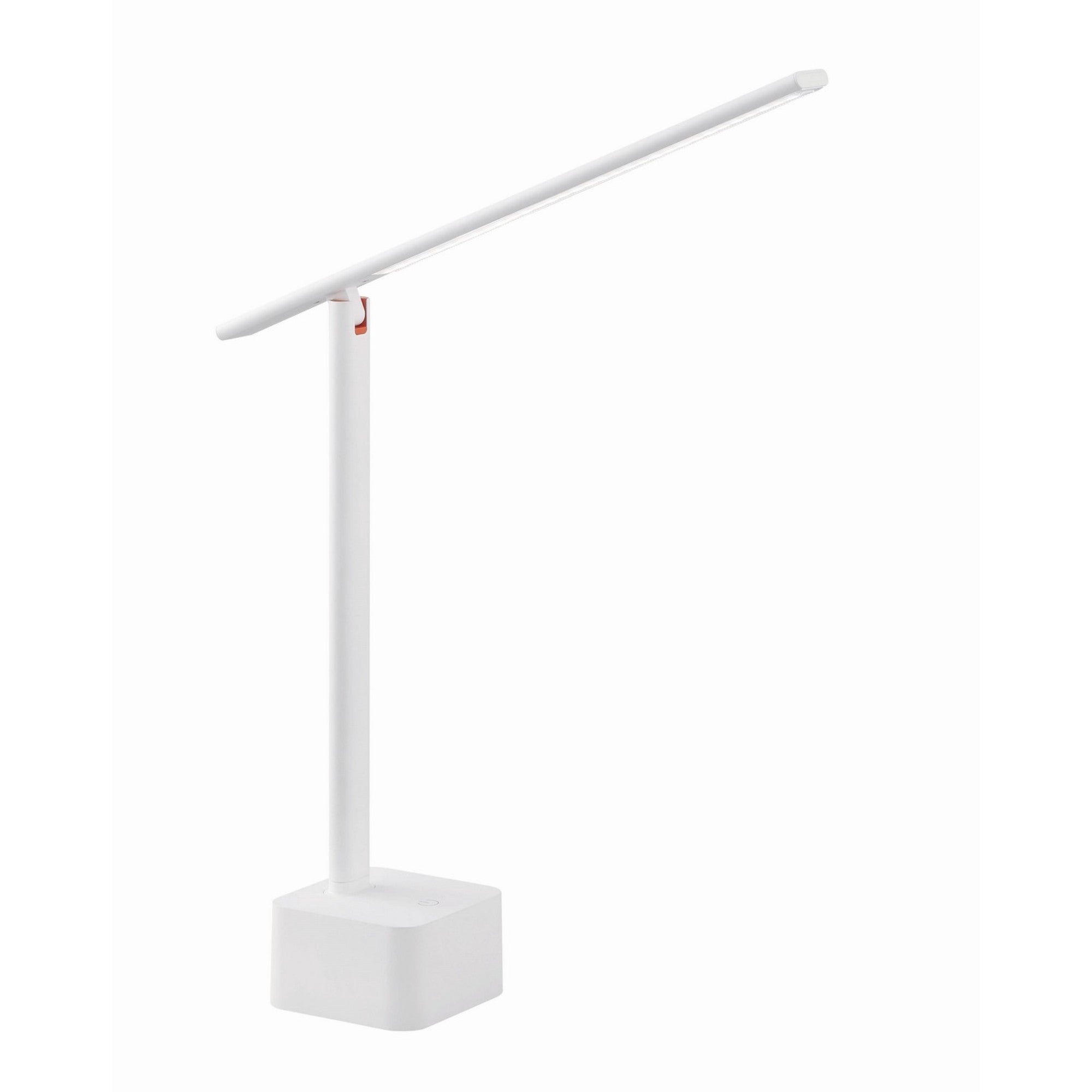 Portables Rechargeable LED Table Lamp, Matte White Finish - Bees Lighting