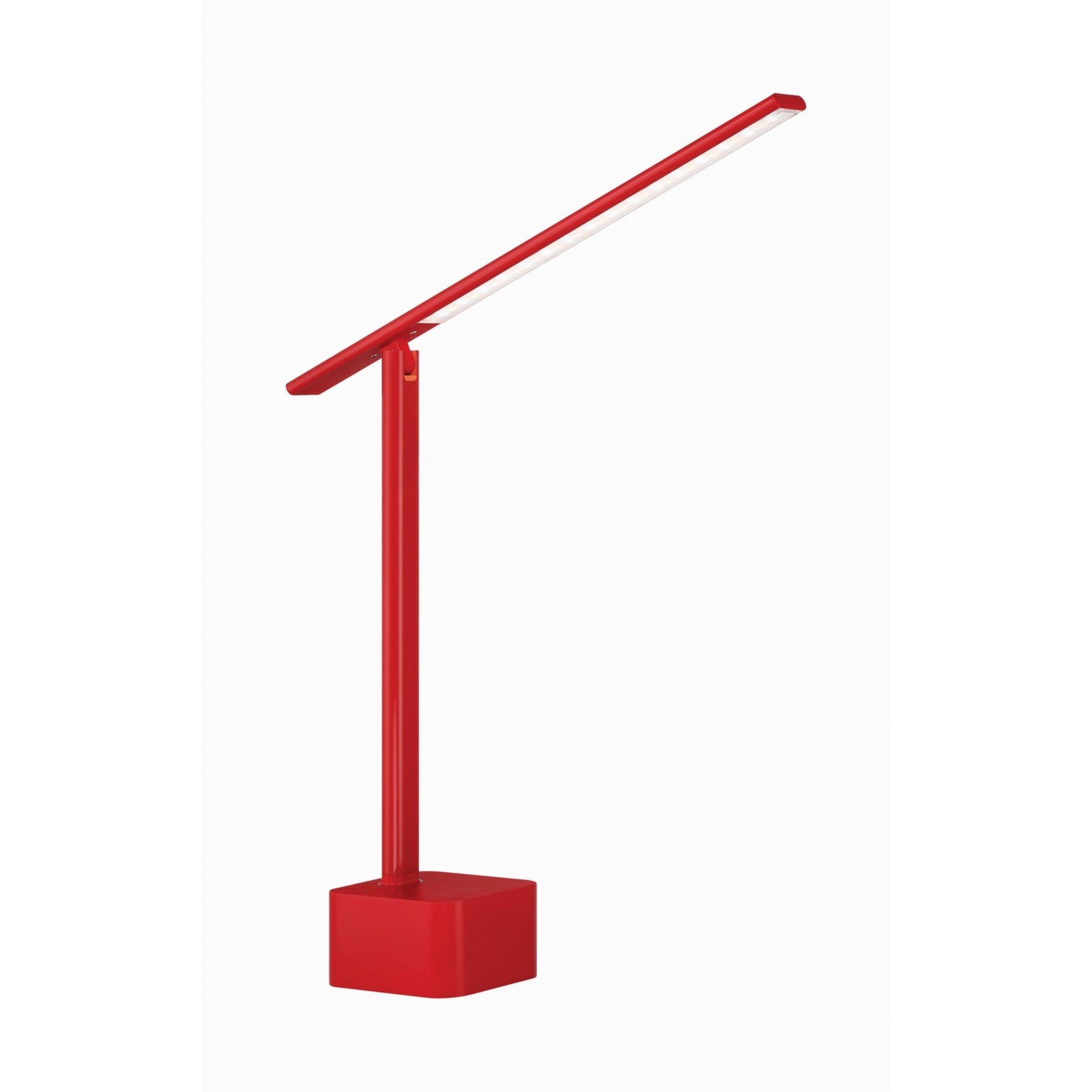 Portables Rechargeable LED Table Lamp, Gloss Red Finish - Bees Lighting