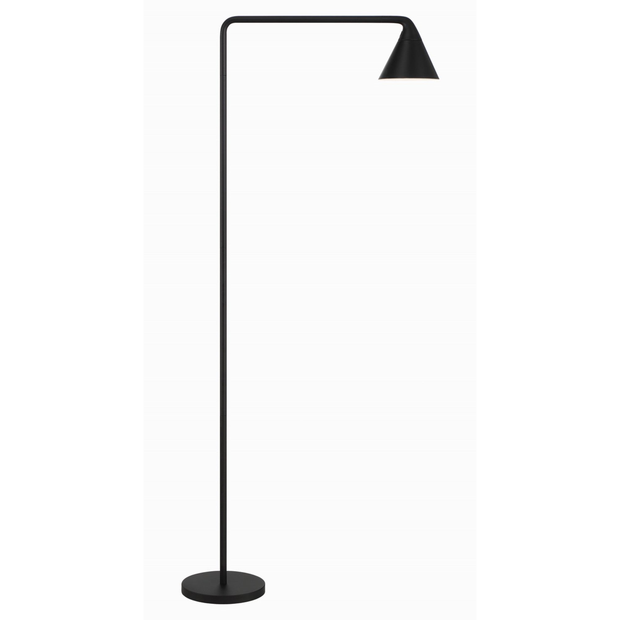 Task Portables 53" LED Floor Lamp, Coal Finish - Bees Lighting