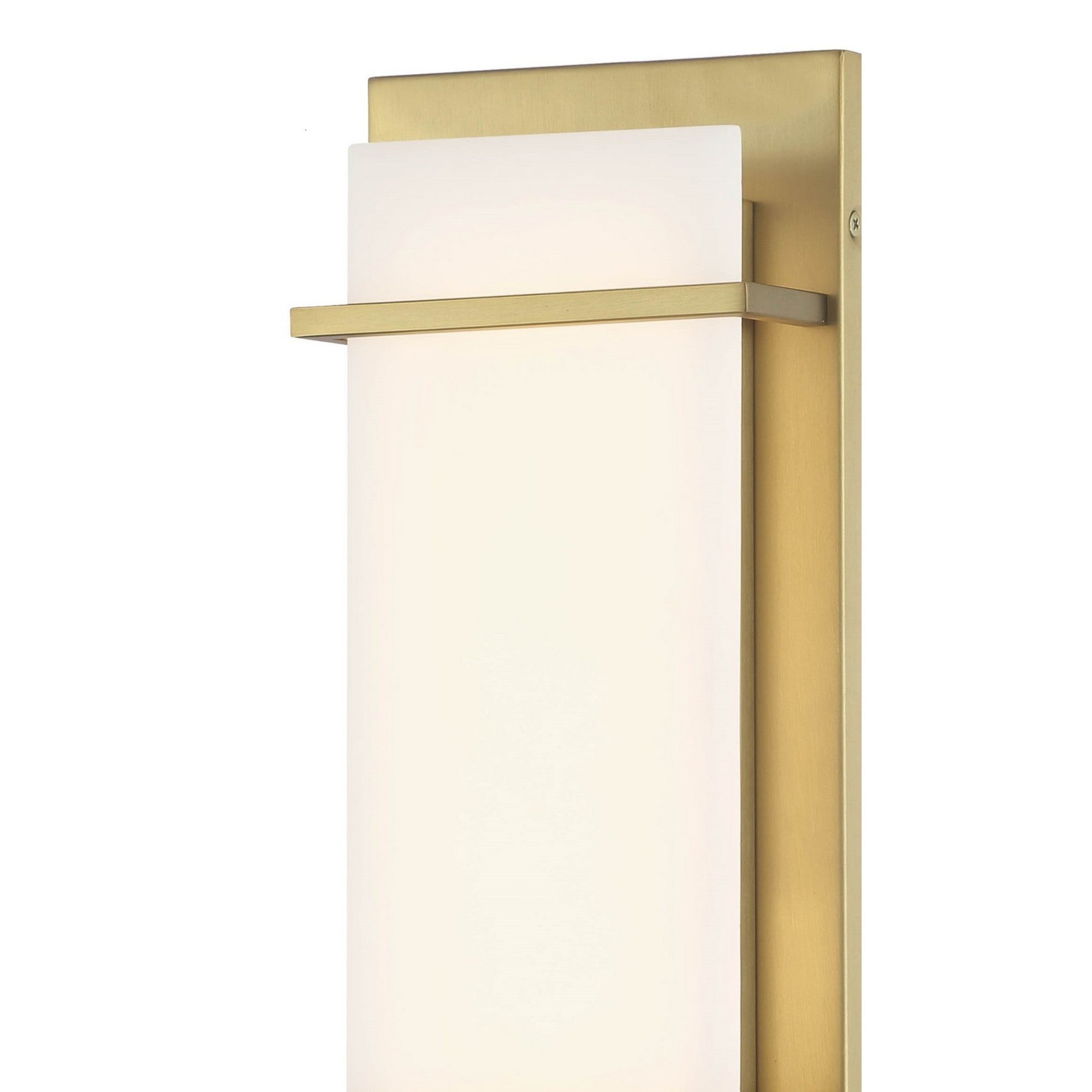 Tarnos 16" LED Wall Sconce, Soft Brass Finish - Bees Lighting
