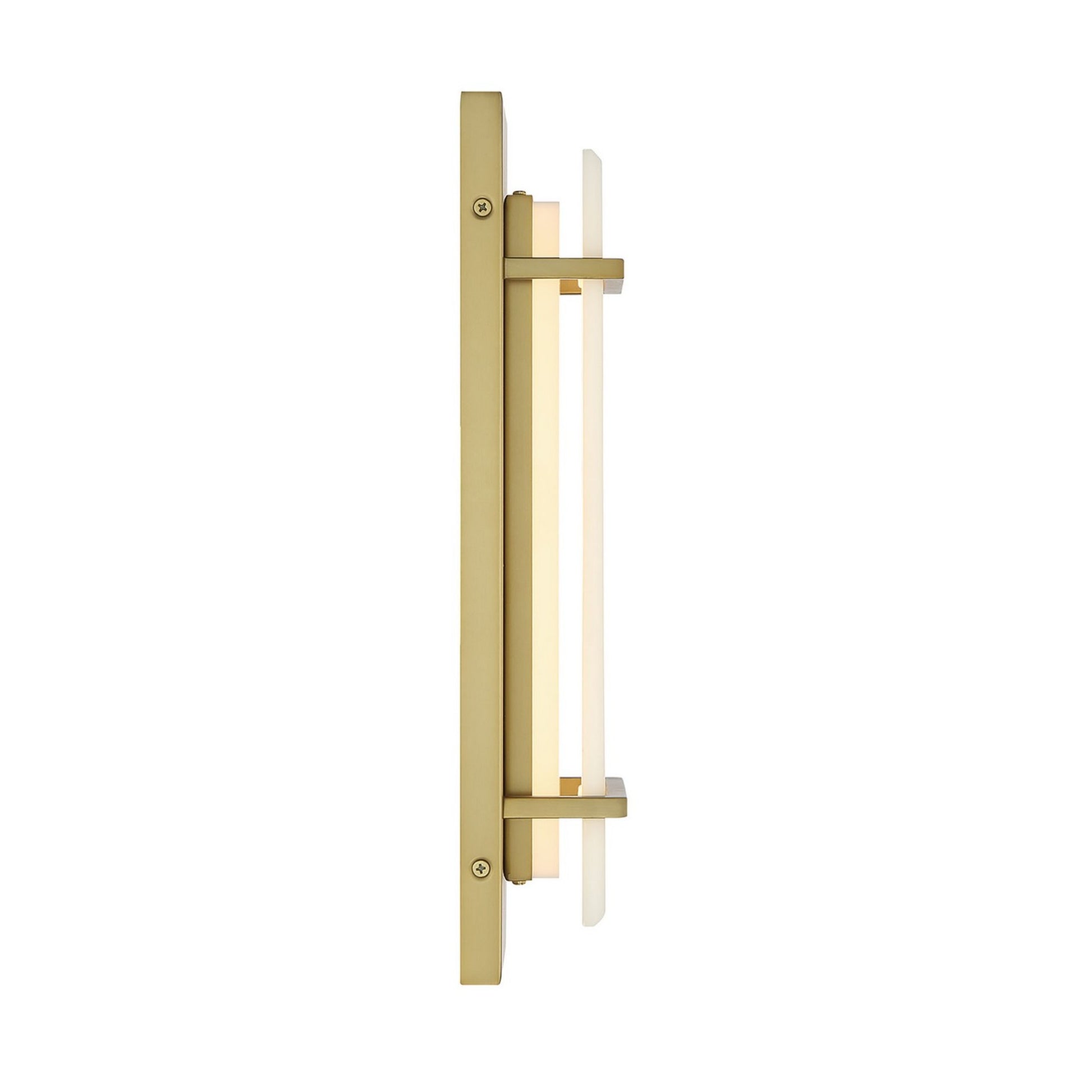 Tarnos 16" LED Wall Sconce, Soft Brass Finish - Bees Lighting
