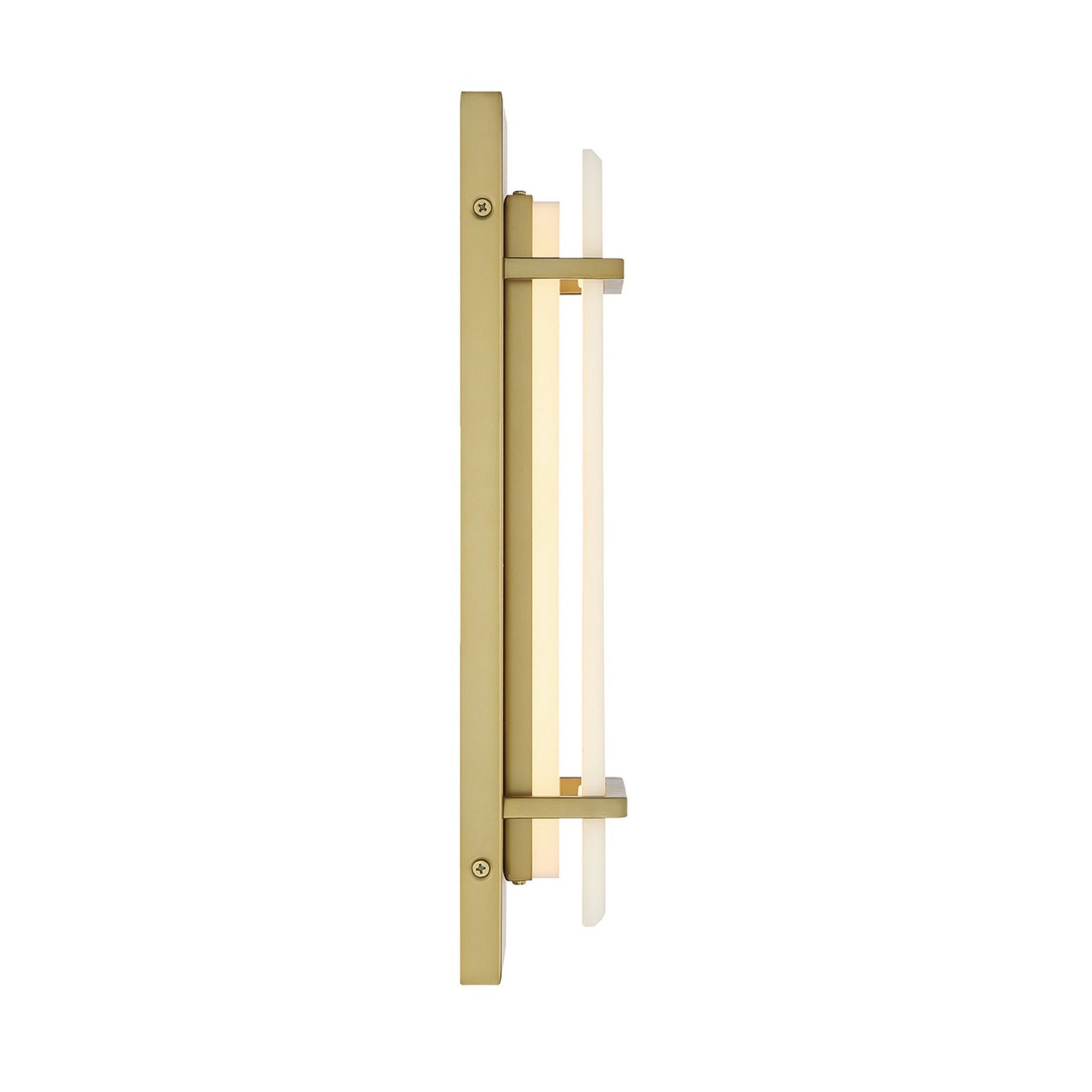 Tarnos 16" LED Wall Sconce, Soft Brass Finish - Bees Lighting