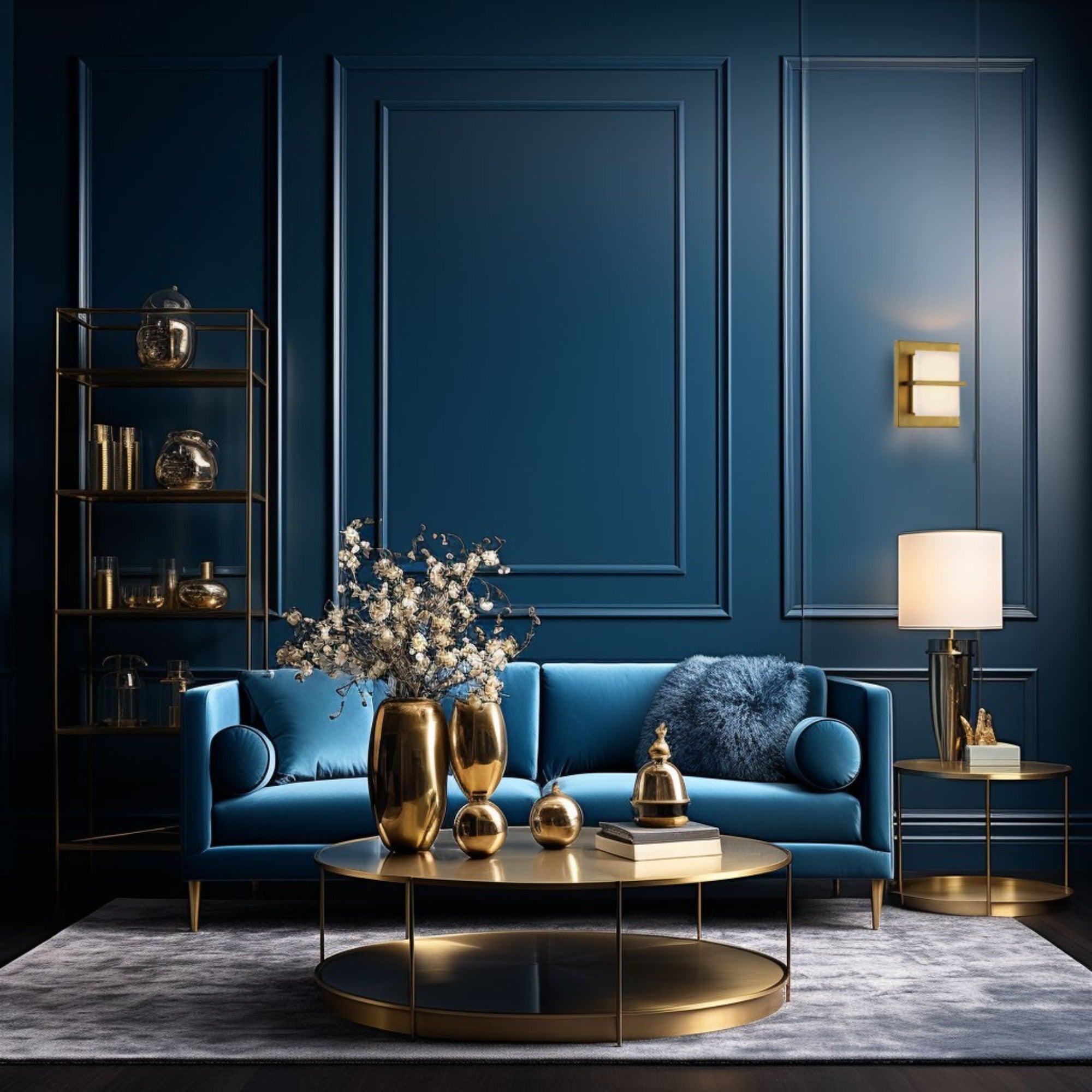 Tarnos 8" LED Wall Sconce, Soft Brass Finish - Bees Lighting