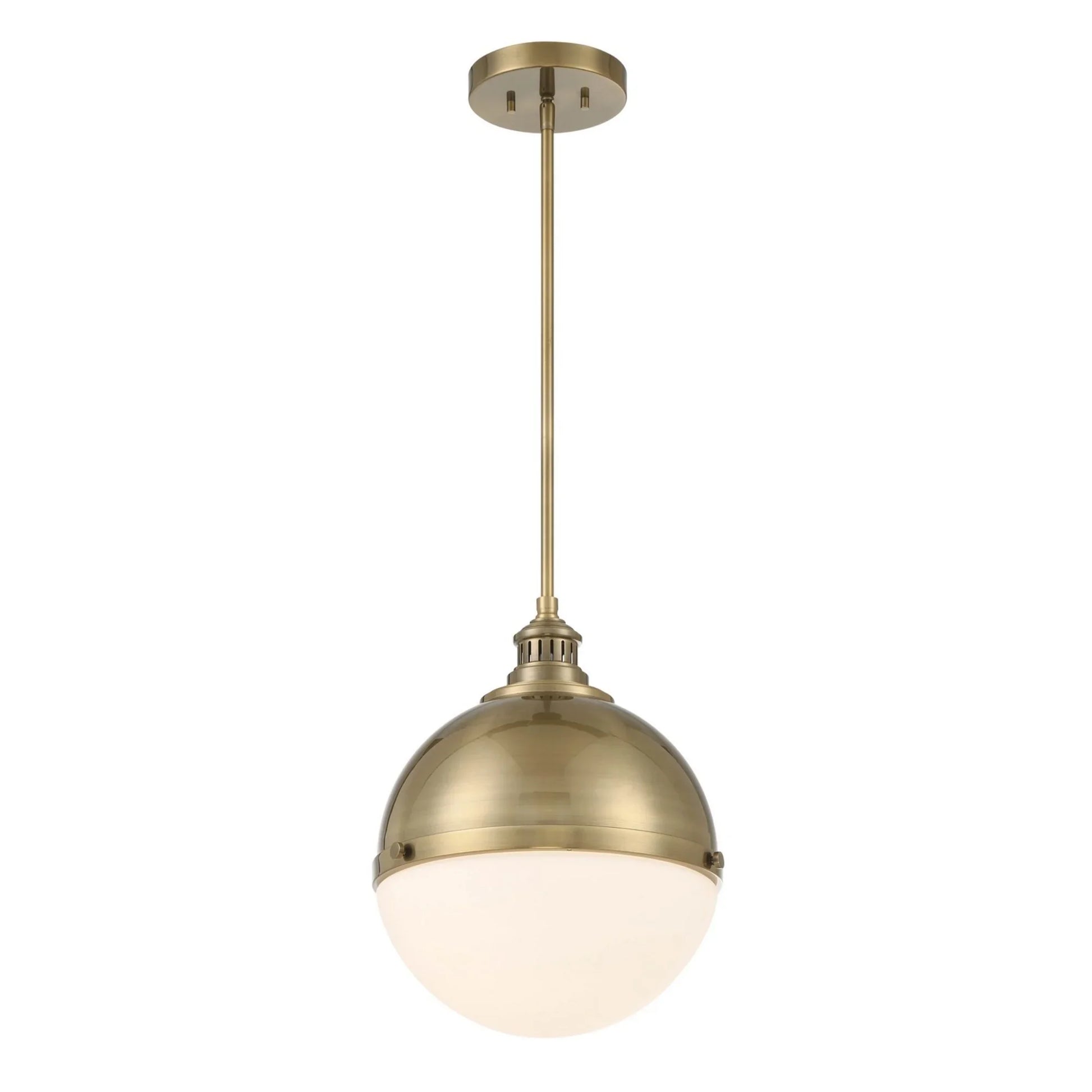 Vorey 13" Pendant, Oxidized Aged Brass Finish - Bees Lighting