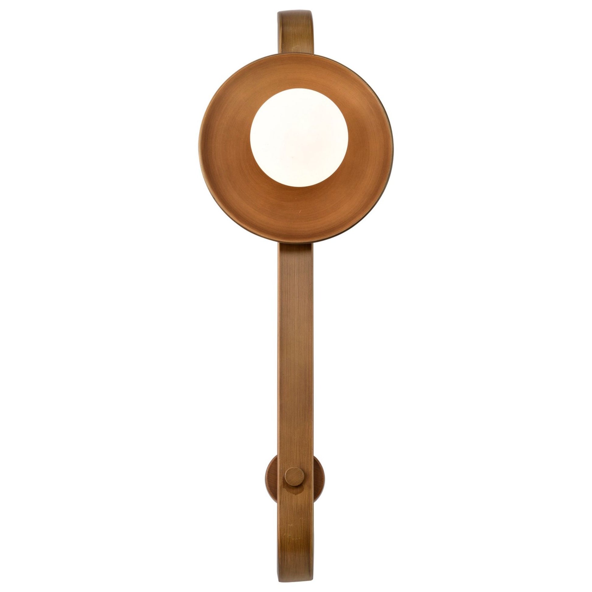 Colby 24" Wall Sconce, Natural Brass Finish - Bees Lighting
