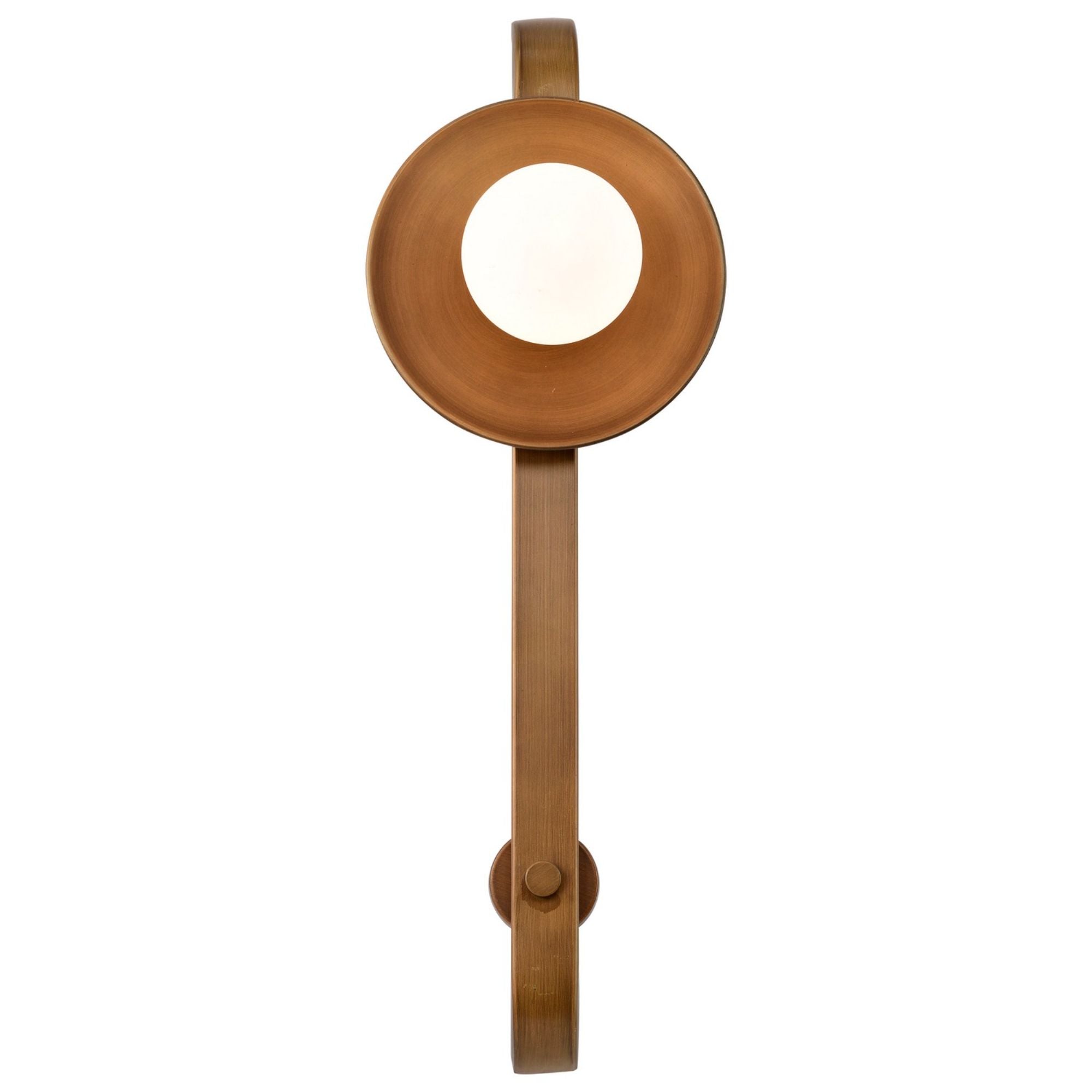 Colby 24" Wall Sconce, Natural Brass Finish - Bees Lighting