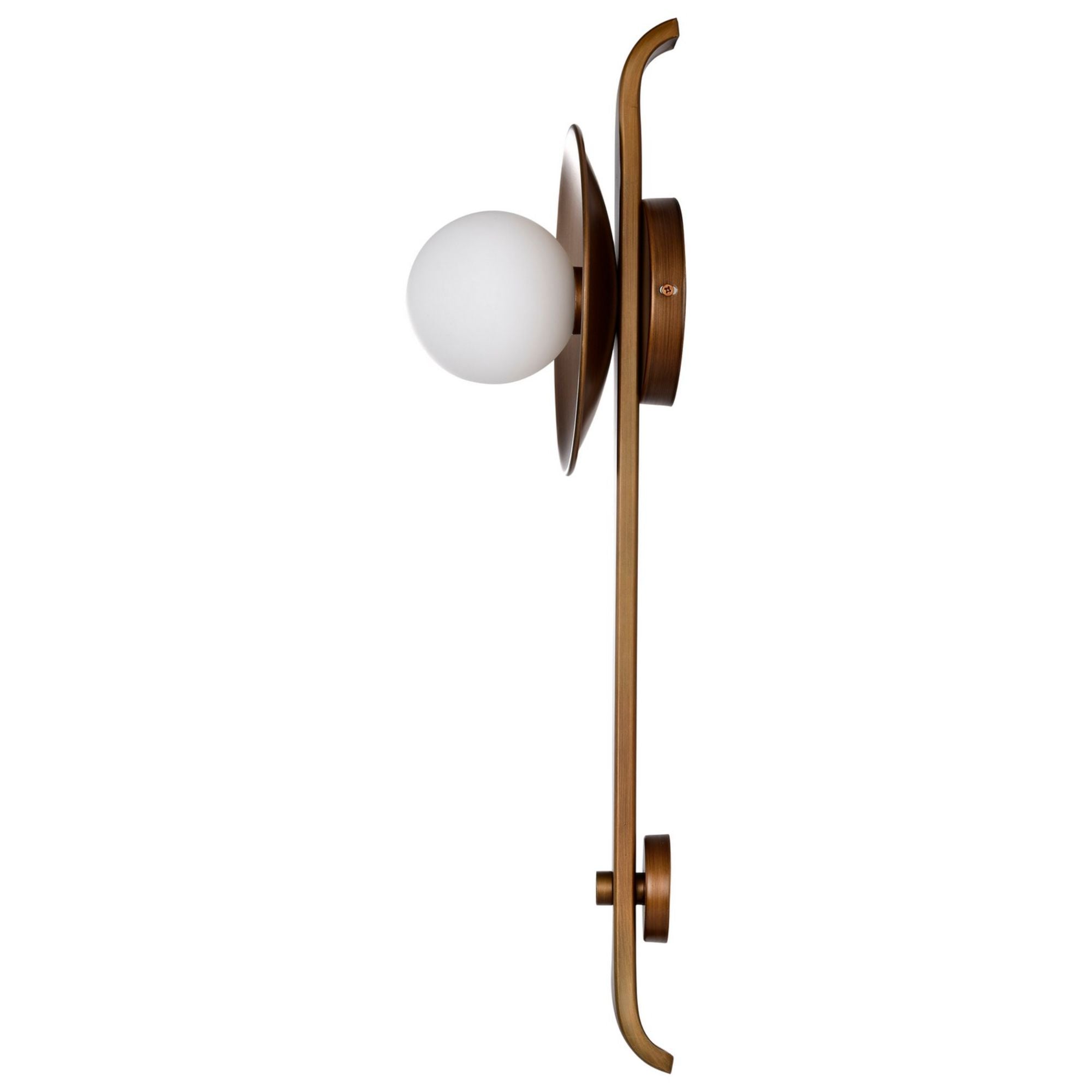 Colby 24" Wall Sconce, Natural Brass Finish - Bees Lighting