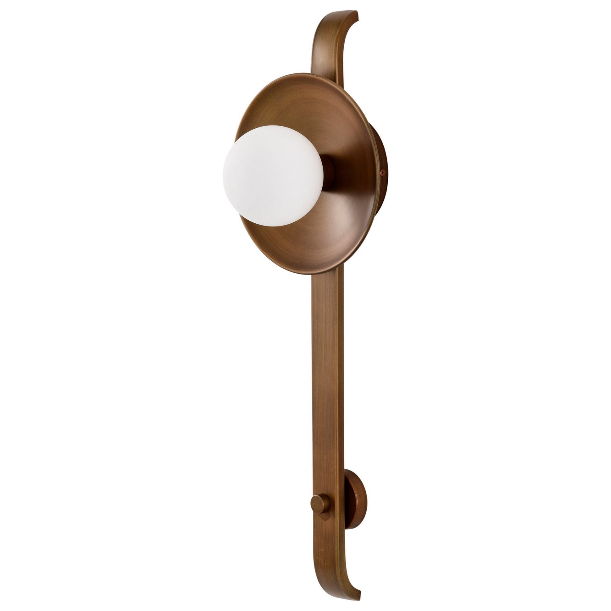 Colby 24 in. Wall Sconce Natural Brass Finish