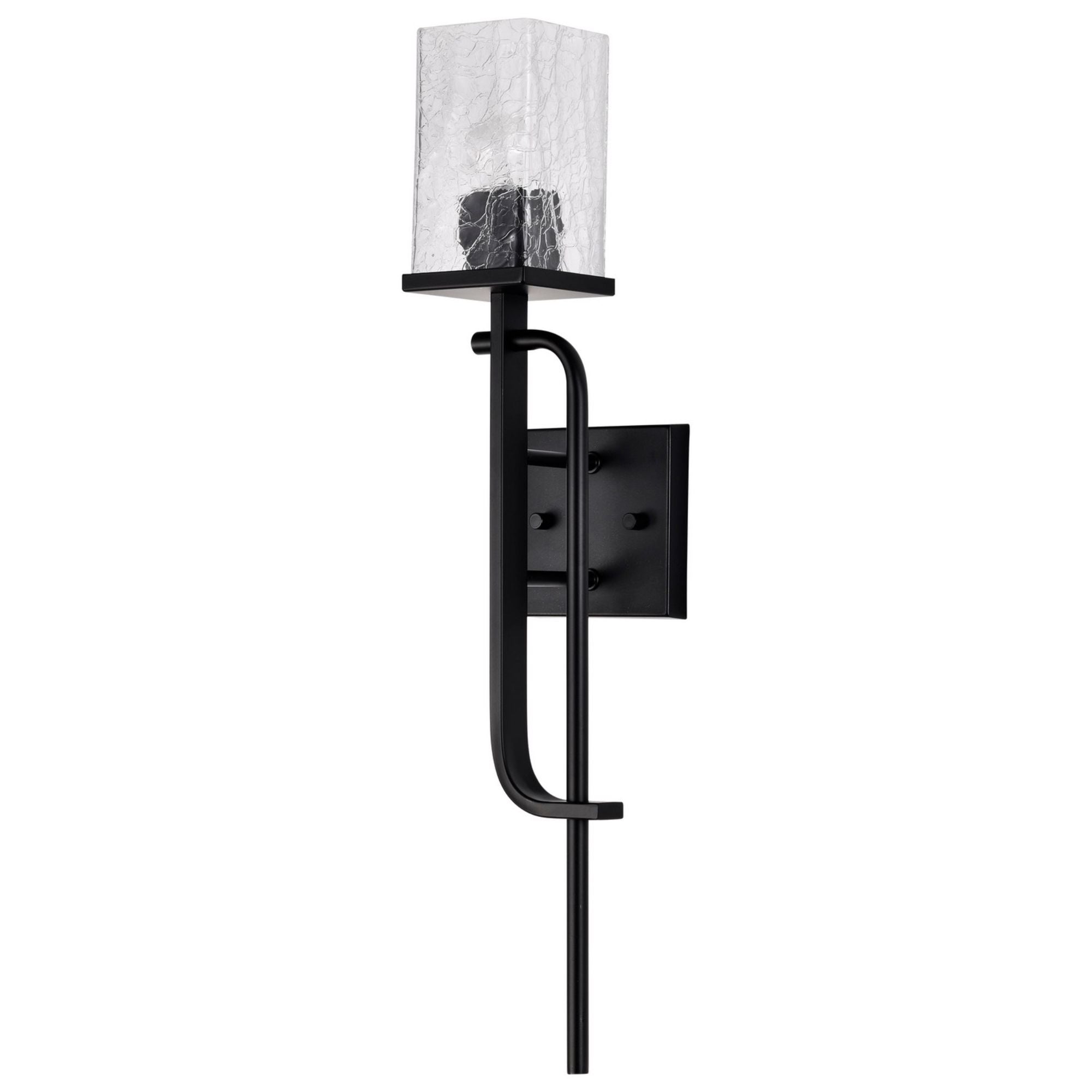 Terrace 24" Wall Sconce, Matte Black Finish - Bees Lighting