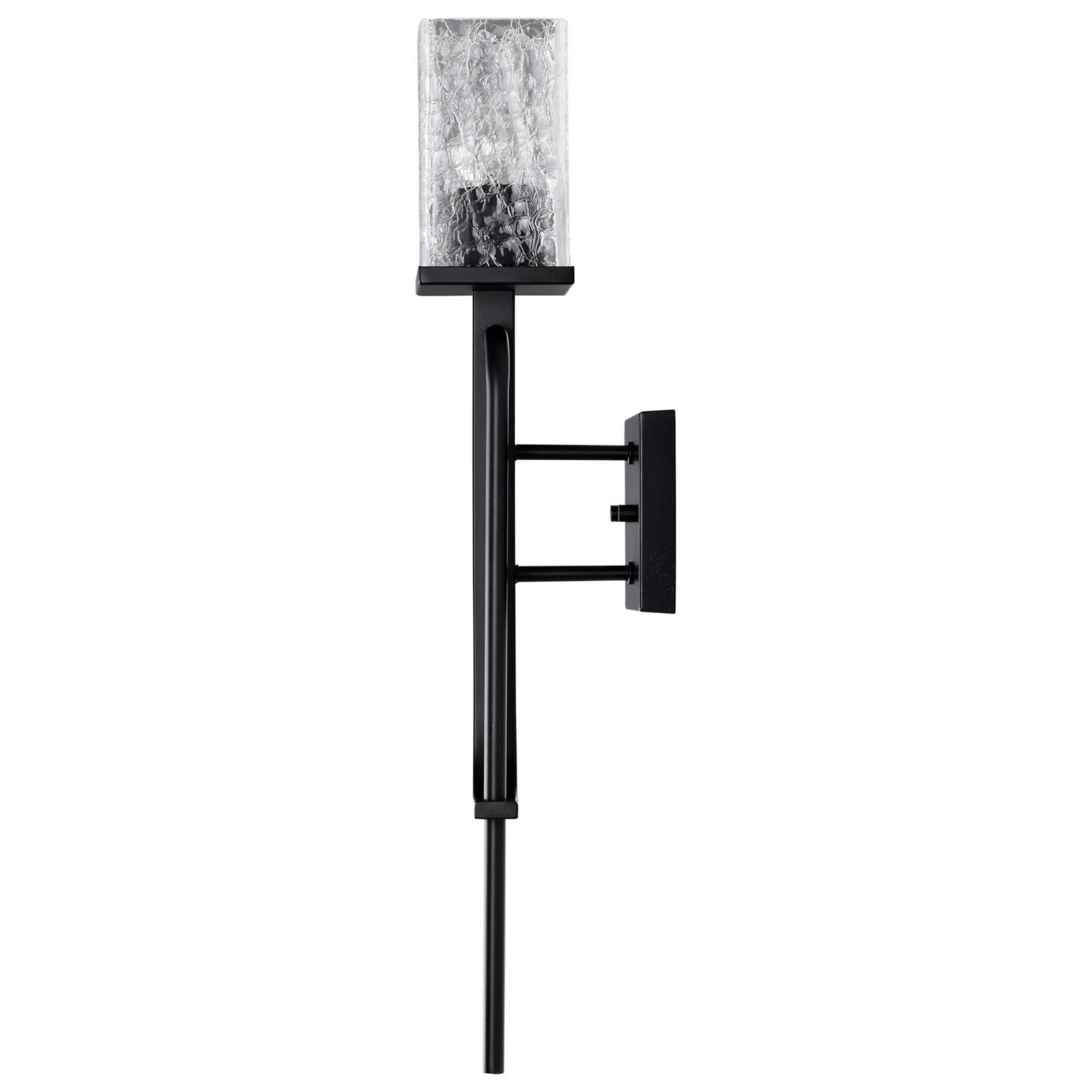 Terrace 24" Wall Sconce, Matte Black Finish - Bees Lighting