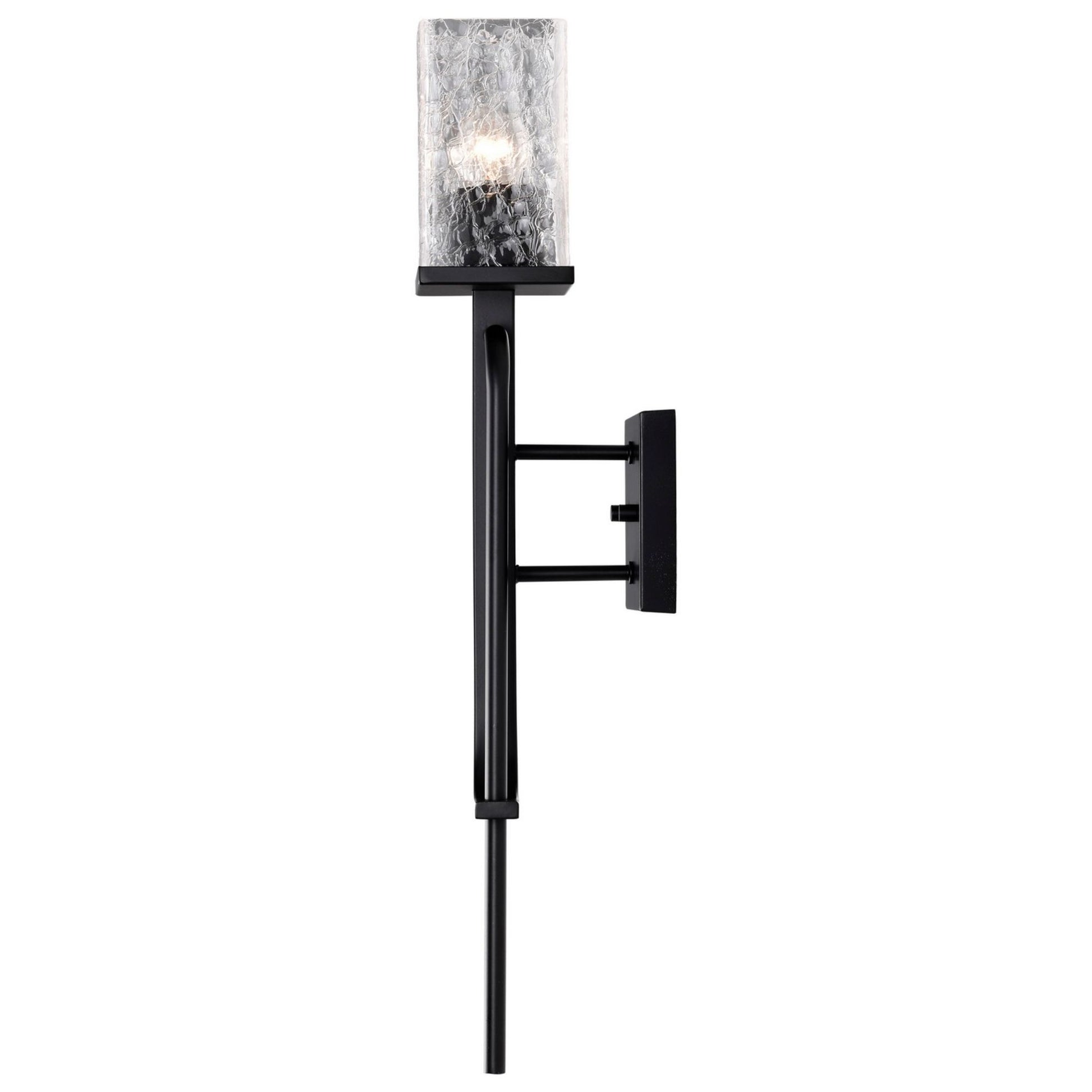 Terrace 24" Wall Sconce, Matte Black Finish - Bees Lighting