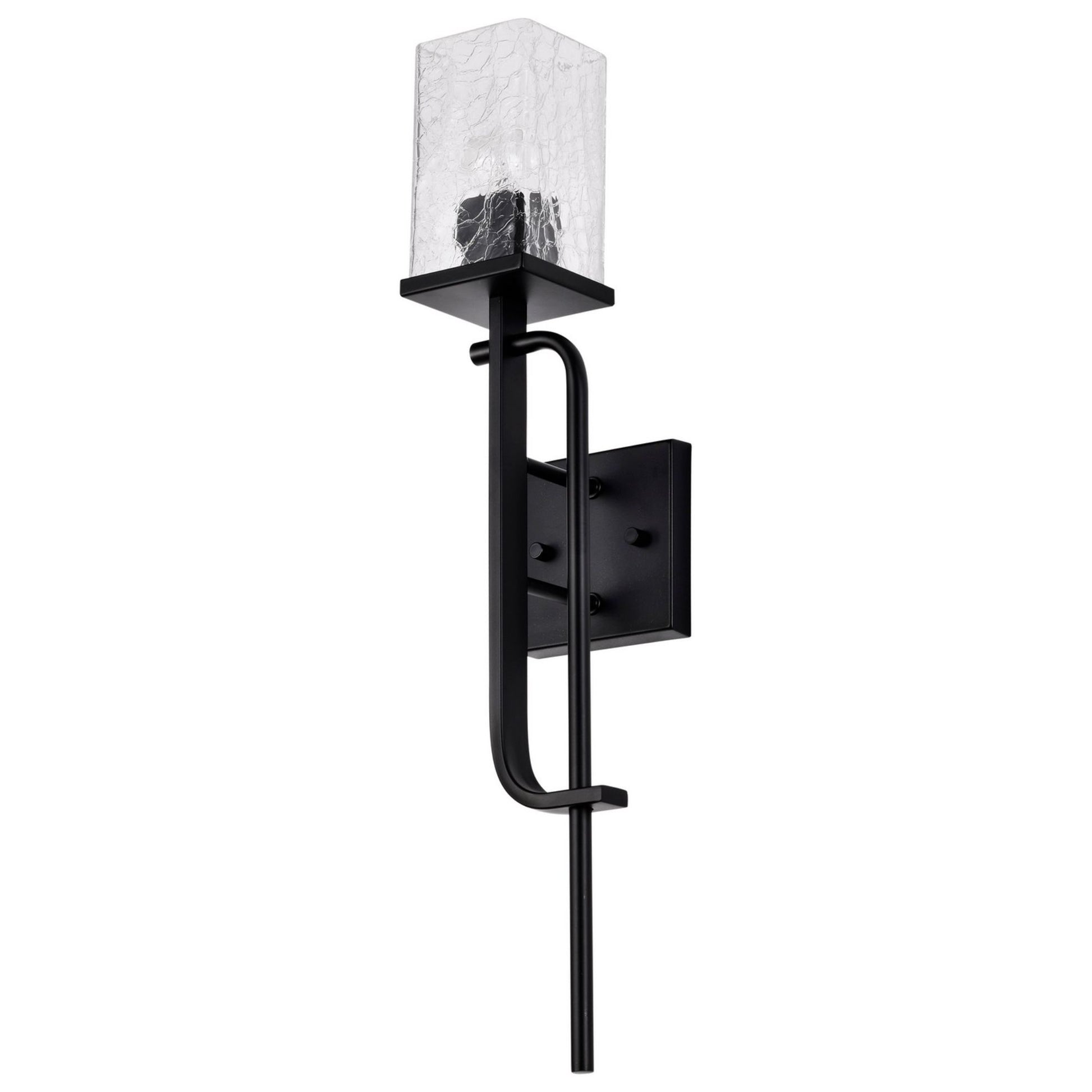 Terrace 24" Wall Sconce, Matte Black Finish - Bees Lighting