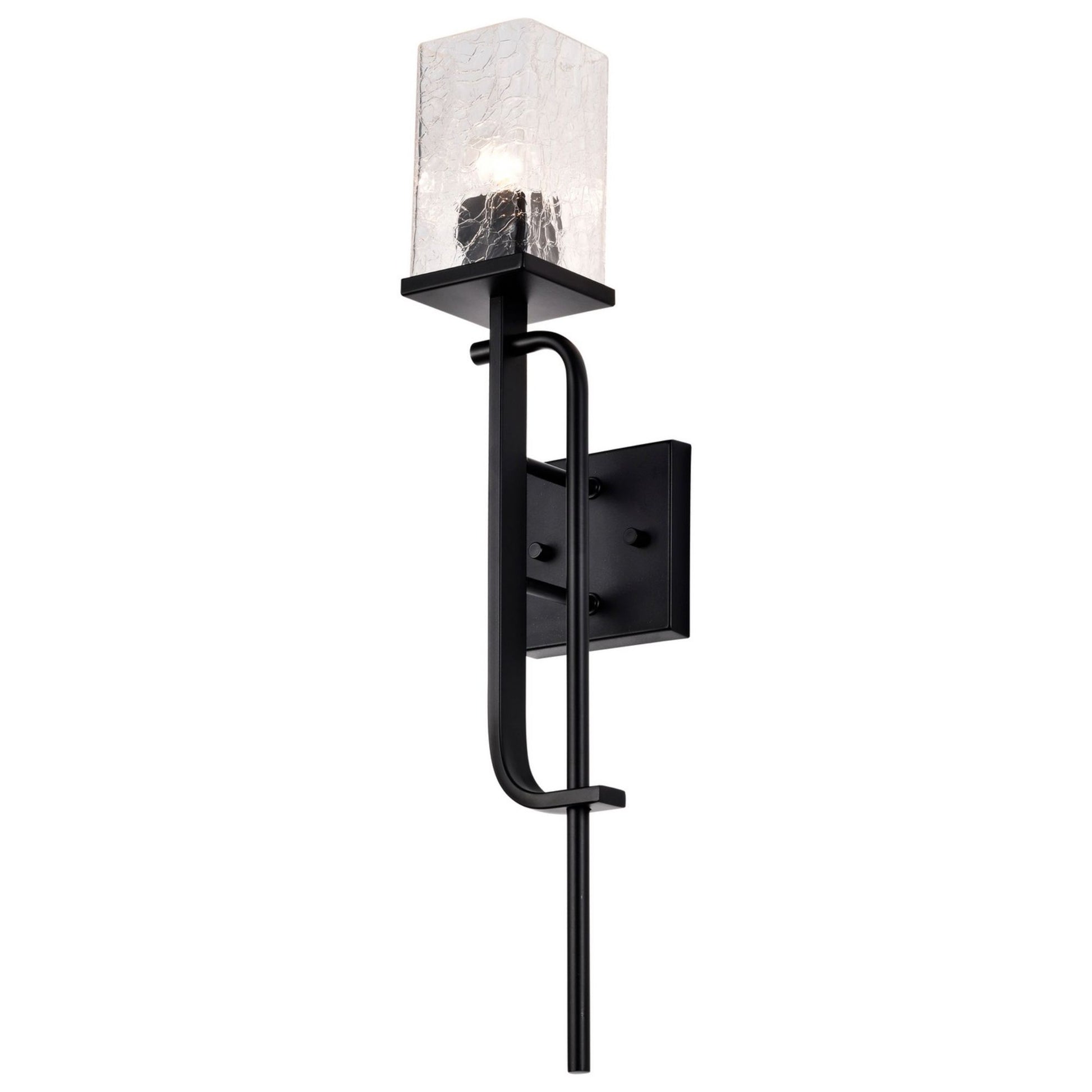 Terrace 24" Wall Sconce, Matte Black Finish - Bees Lighting