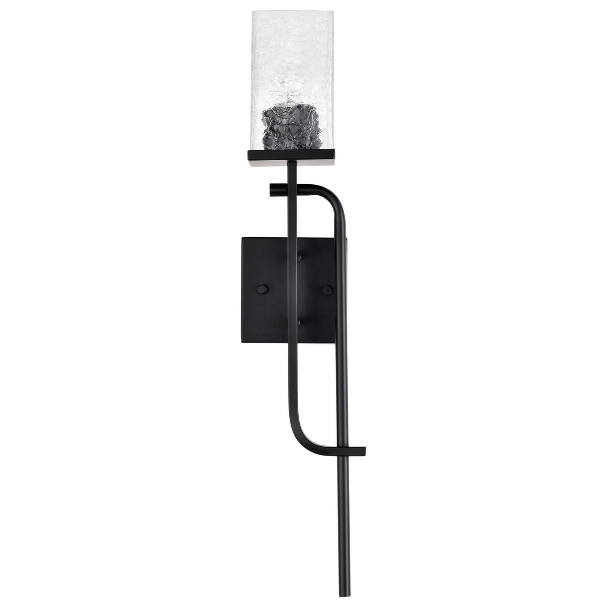 Terrace 24" Wall Sconce, Matte Black Finish - Bees Lighting