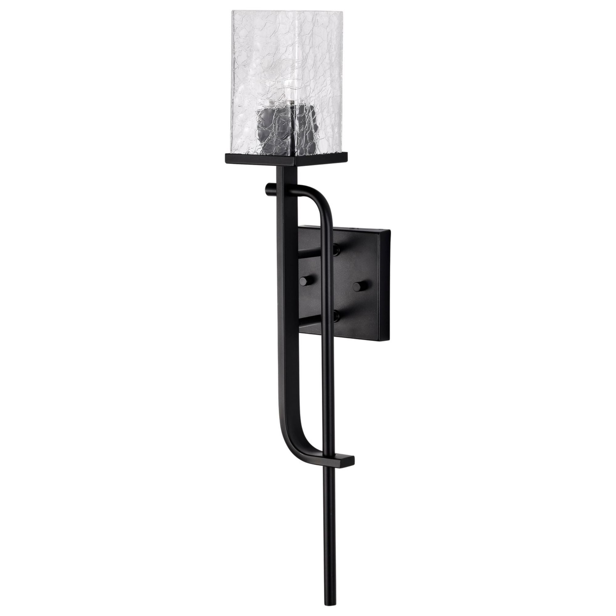Terrace 24 in. Wall Sconce Matte Black Finish
