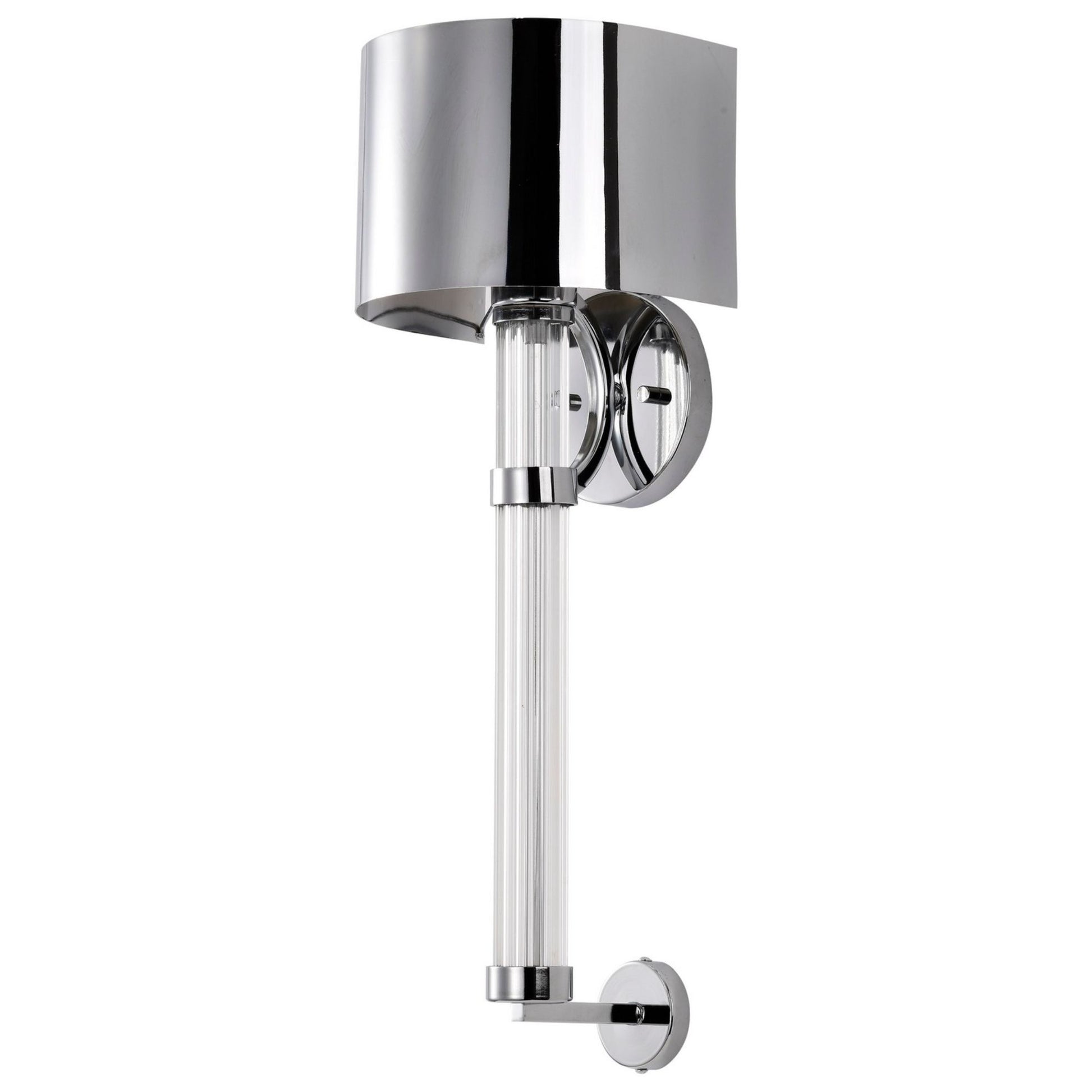 Teagon 23" Wall Sconce, Polished Nickel Finish - Bees Lighting