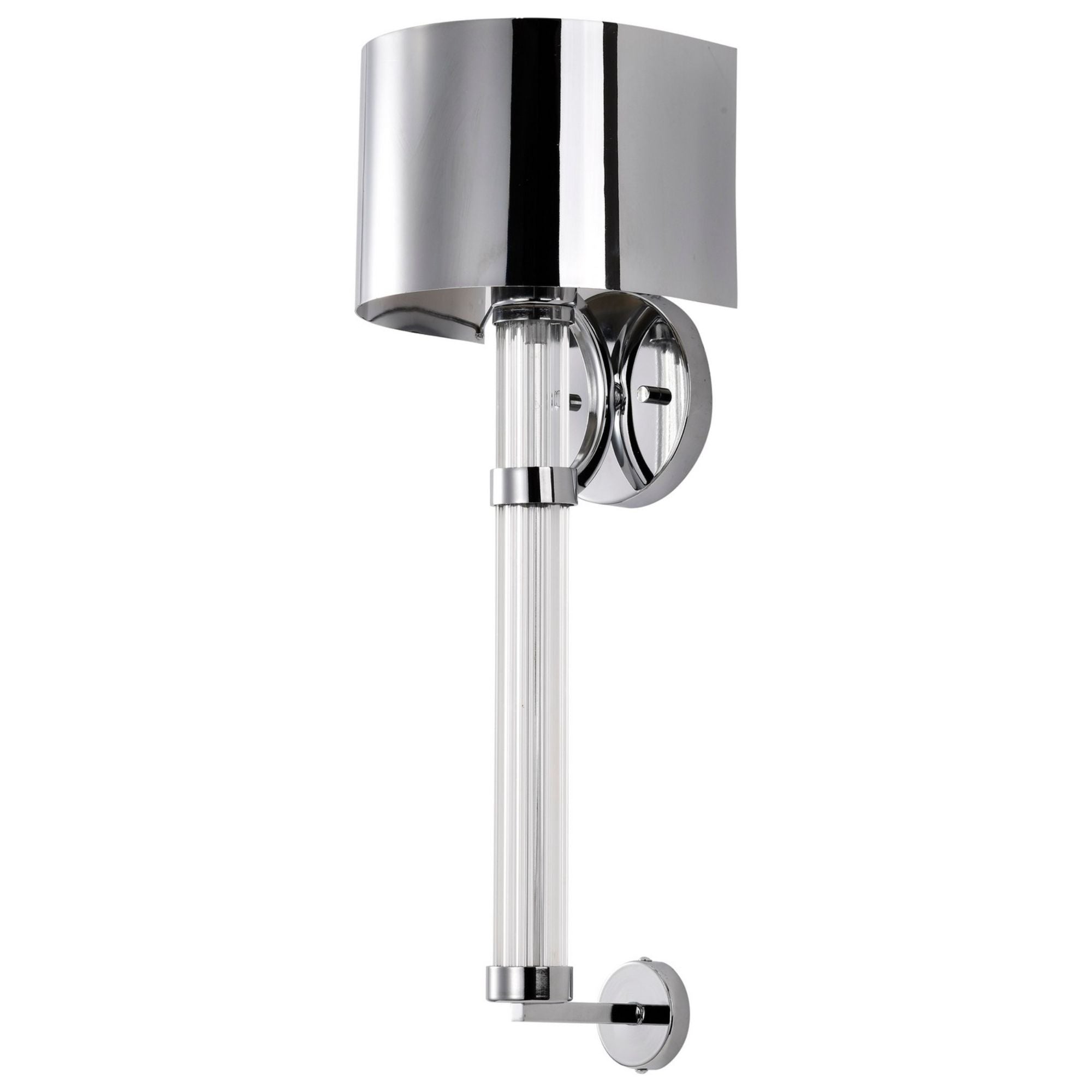 Teagon 23" Wall Sconce, Polished Nickel Finish - Bees Lighting