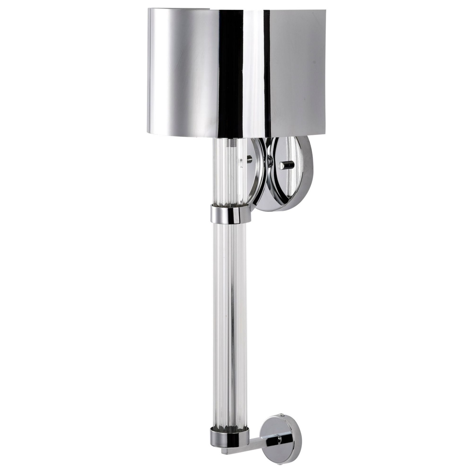Teagon 23" Wall Sconce, Polished Nickel Finish - Bees Lighting