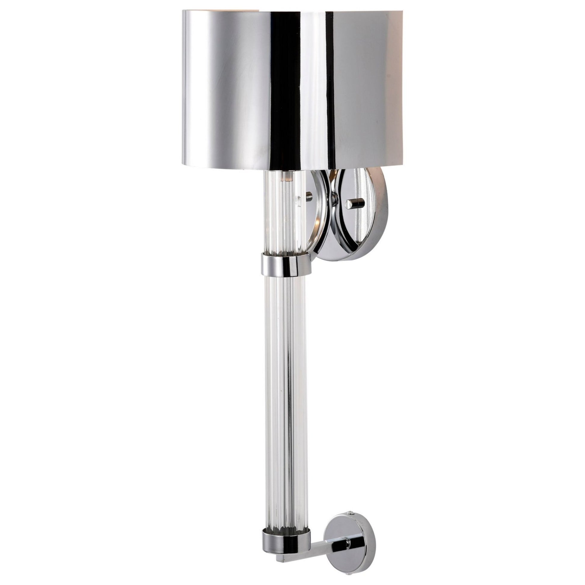 Teagon 23" Wall Sconce, Polished Nickel Finish - Bees Lighting