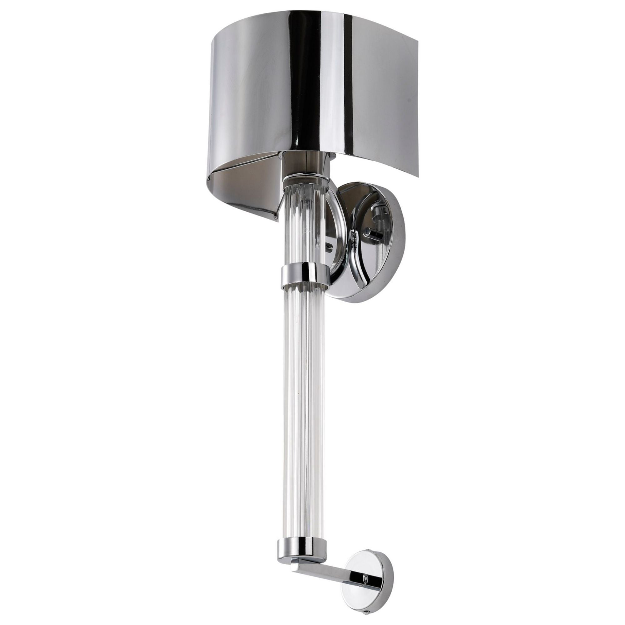 Teagon 23 in. Wall Sconce Polished Nickel Finish