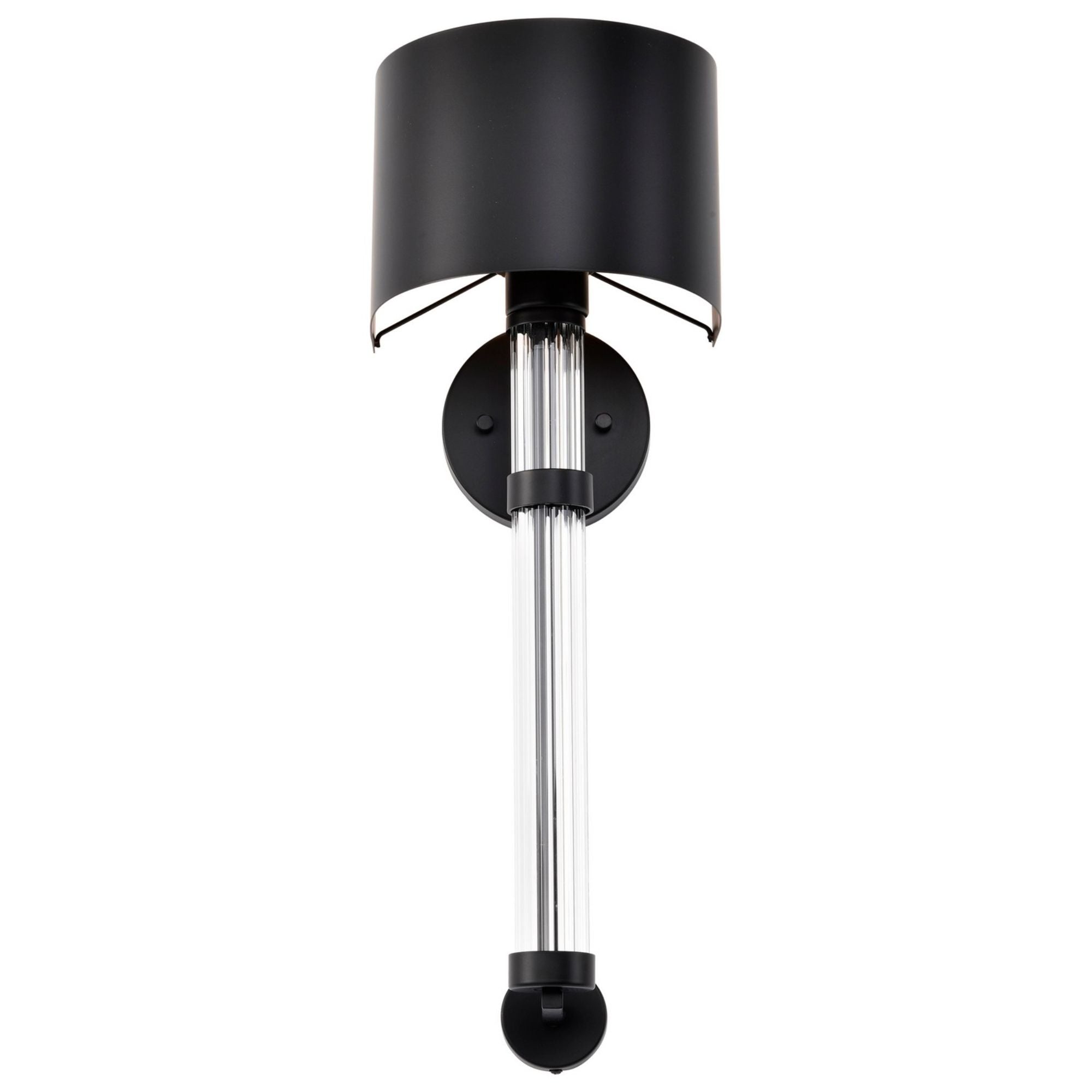 Teagon 23" Wall Sconce, Matte Black Finish - Bees Lighting