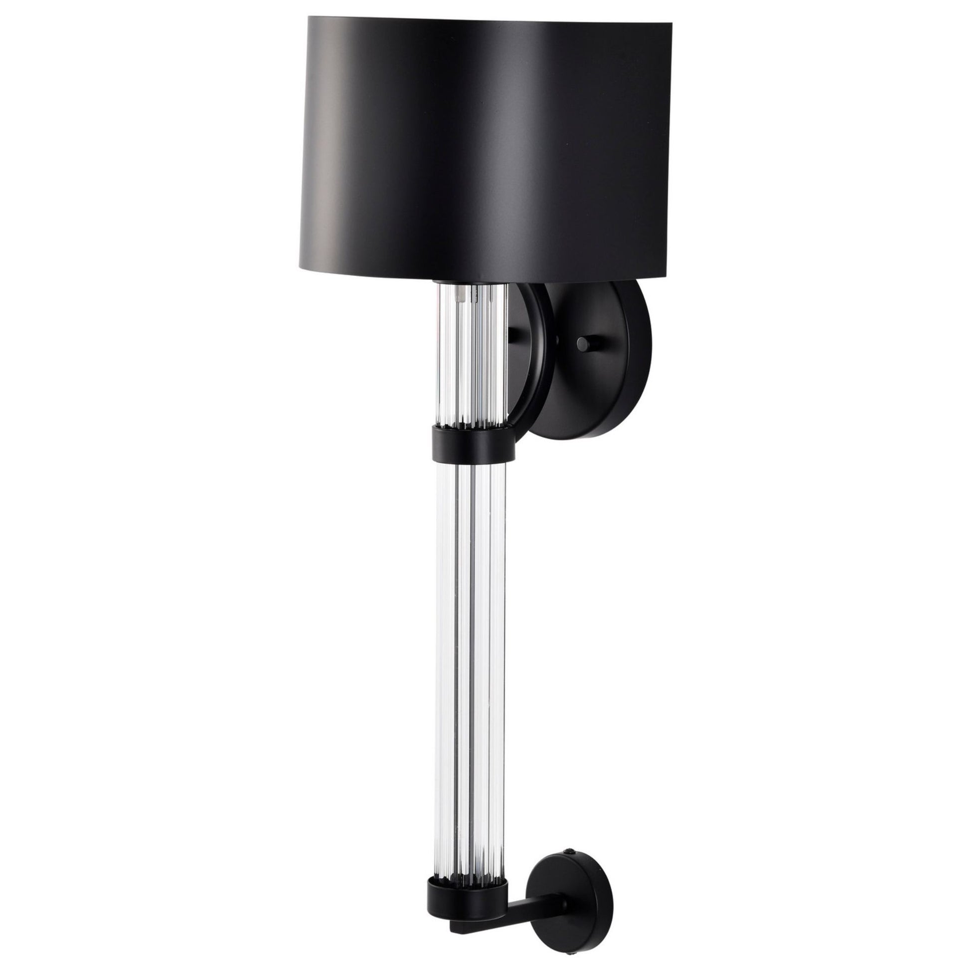 Teagon 23" Wall Sconce, Matte Black Finish - Bees Lighting