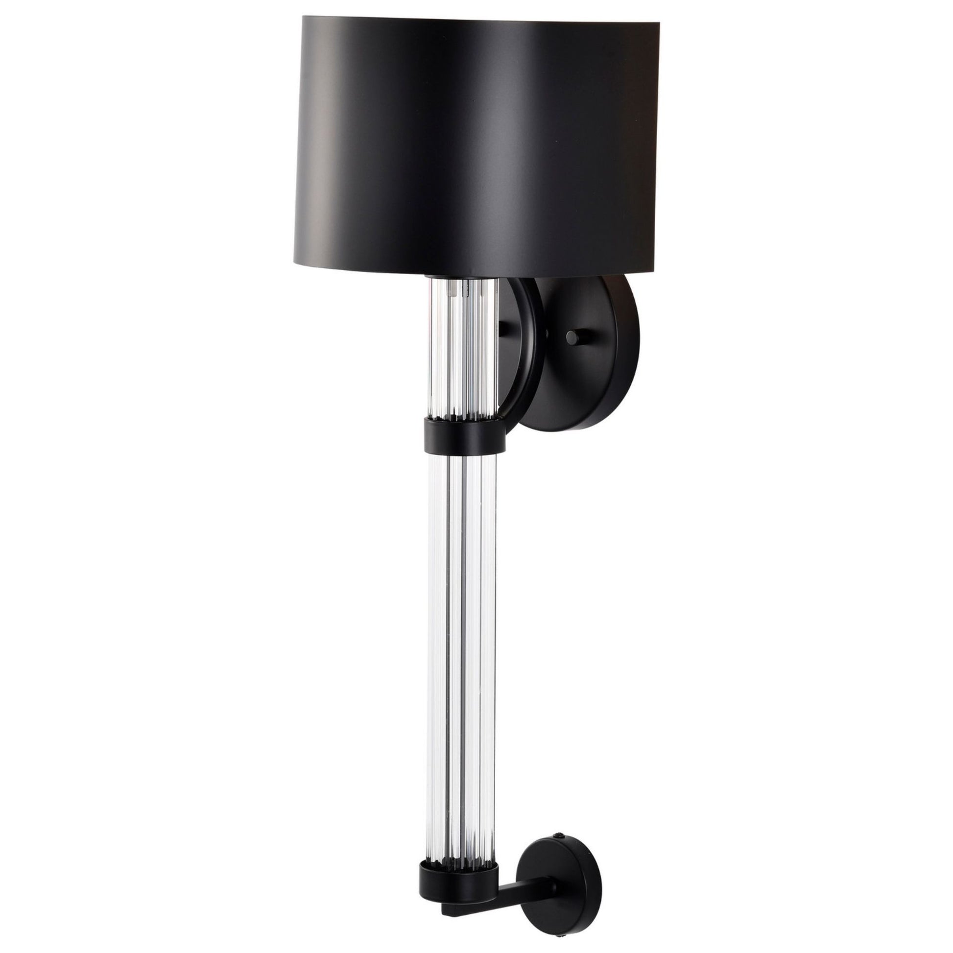 Teagon 23" Wall Sconce, Matte Black Finish - Bees Lighting