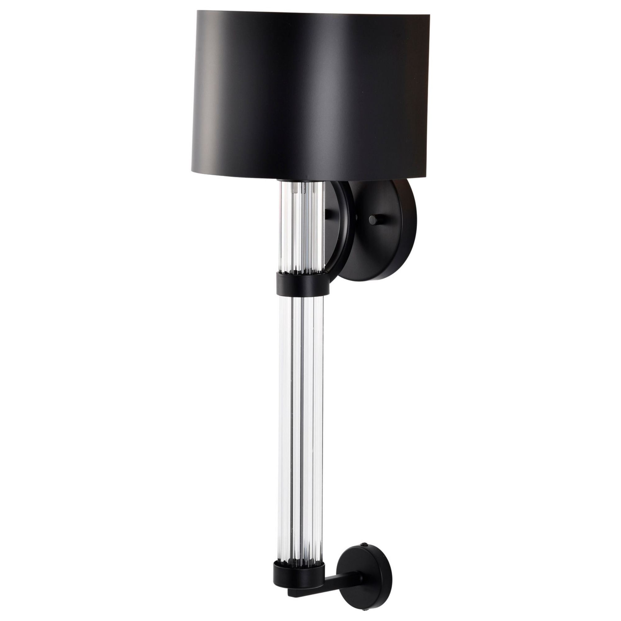 Teagon 23" Wall Sconce, Matte Black Finish - Bees Lighting