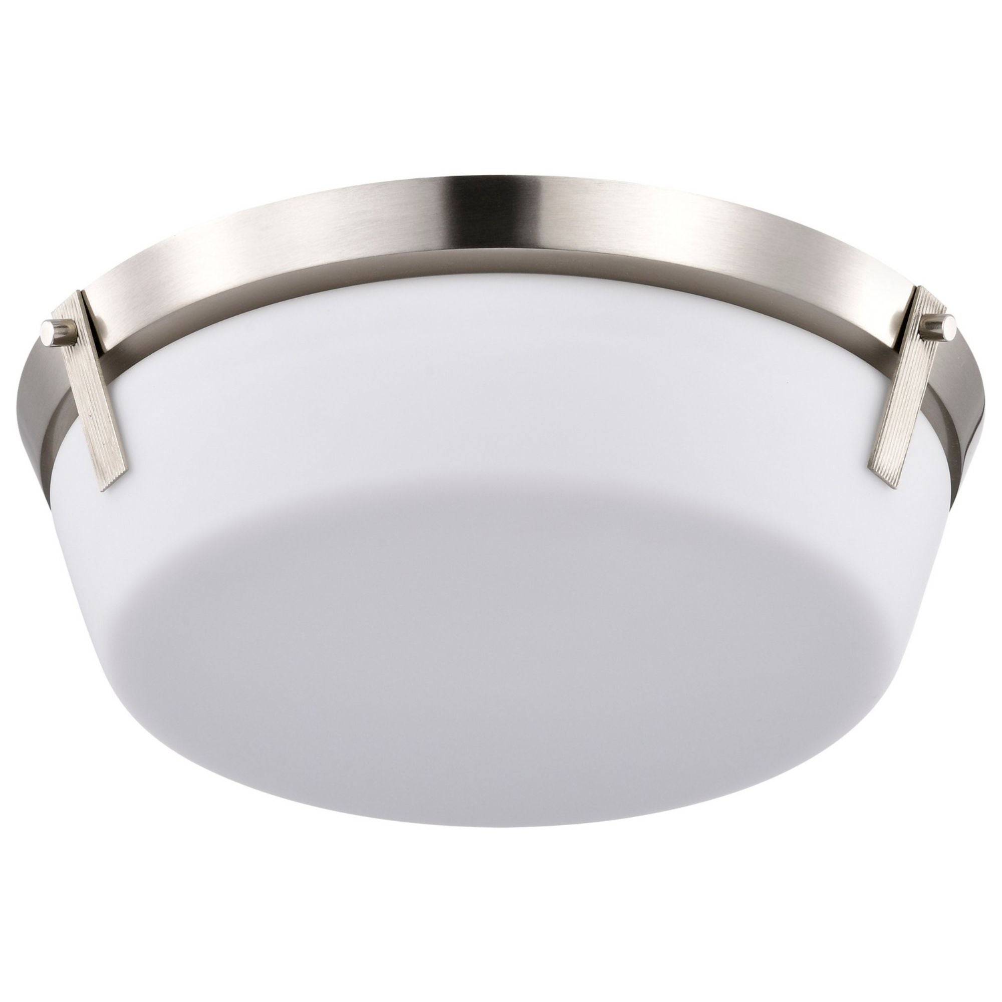 Rowen 15" 3 lights Flush Mount, Brushed Nickel Finish - Bees Lighting