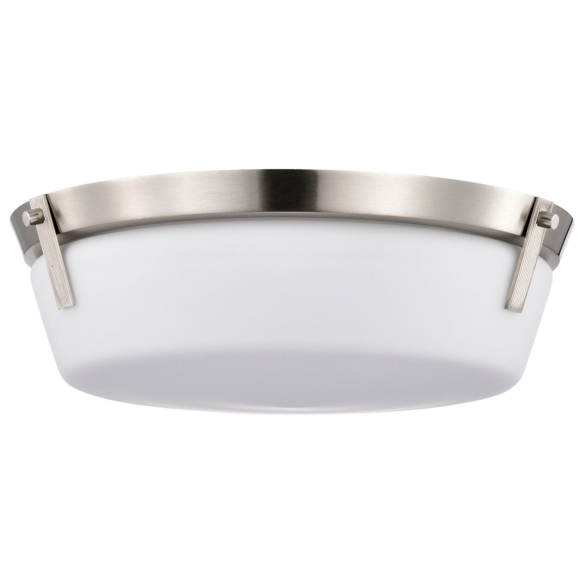 Rowen 15" 3 lights Flush Mount, Brushed Nickel Finish - Bees Lighting