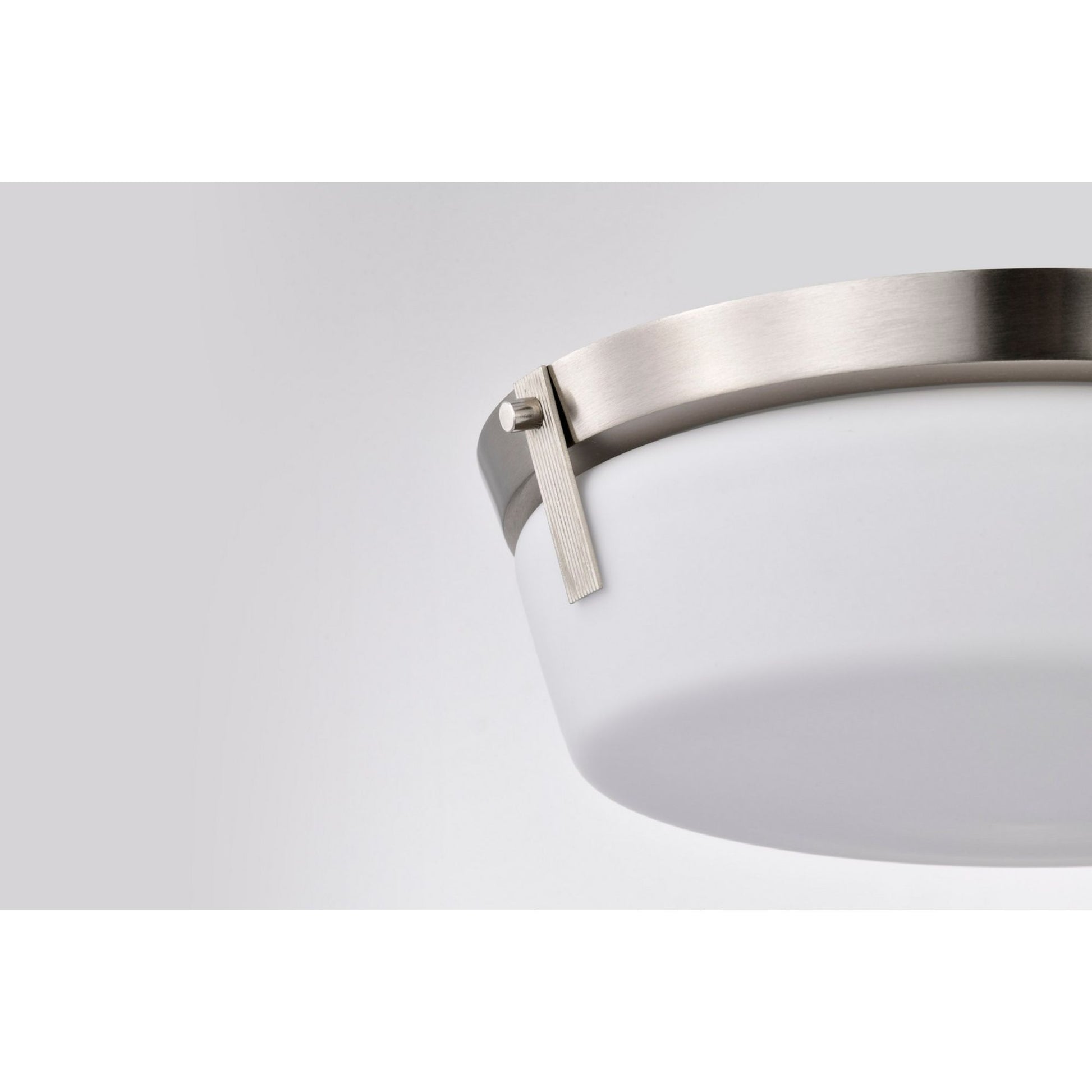 Rowen 15" 3 lights Flush Mount, Brushed Nickel Finish - Bees Lighting