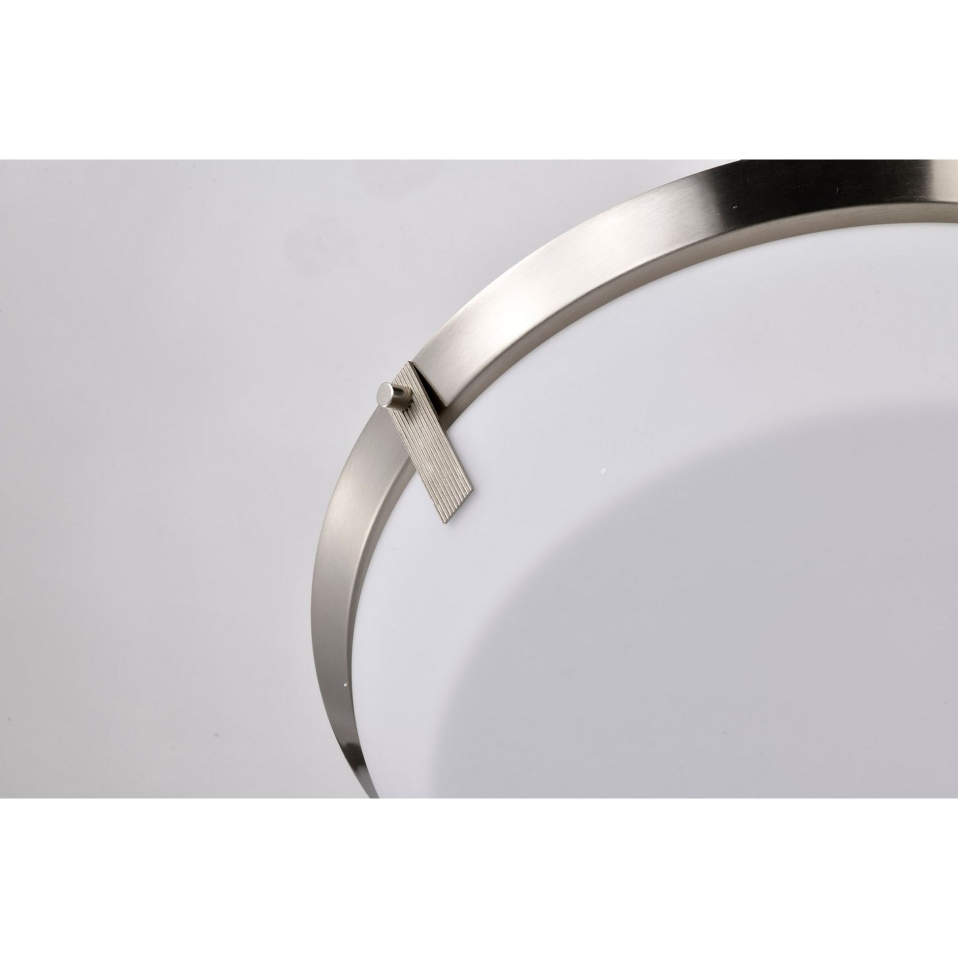 Rowen 19" 4 lights Flush Mount, Brushed Nickel Finish - Bees Lighting