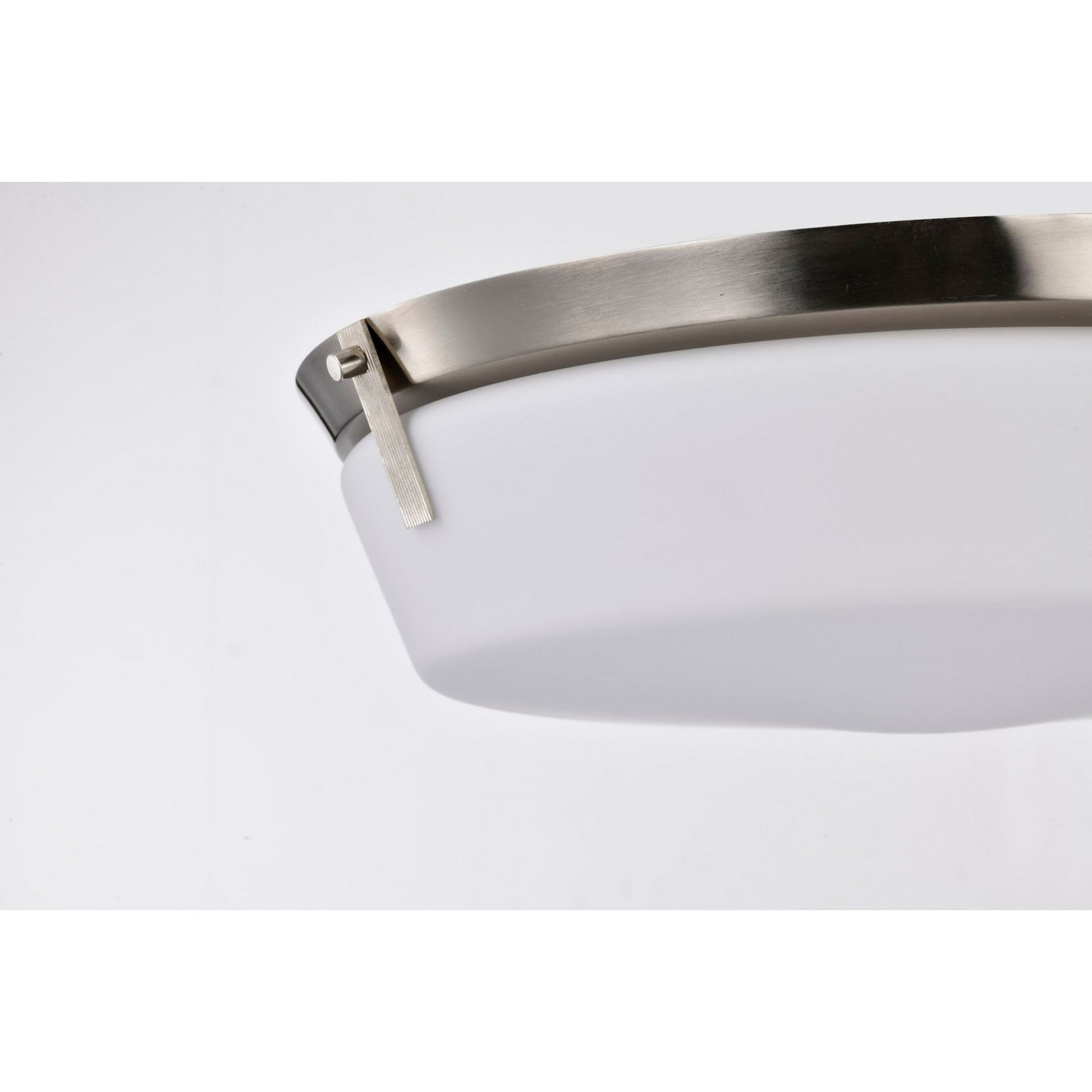 Rowen 19" 4 lights Flush Mount, Brushed Nickel Finish - Bees Lighting