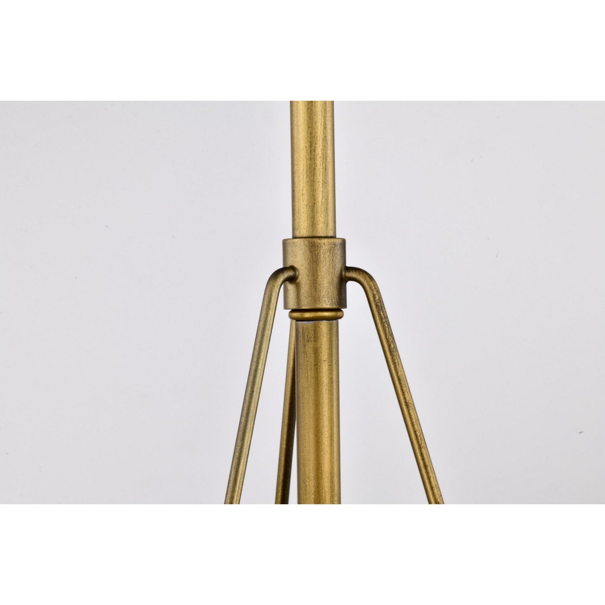 Adina 10" Pendant, Matte Black and Natural Brass Finish - Bees Lighting