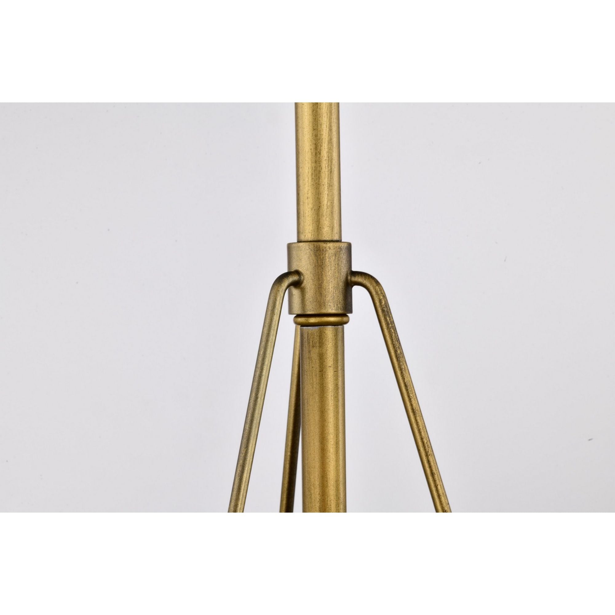 Adina 10" Pendant, Matte Black and Natural Brass Finish - Bees Lighting