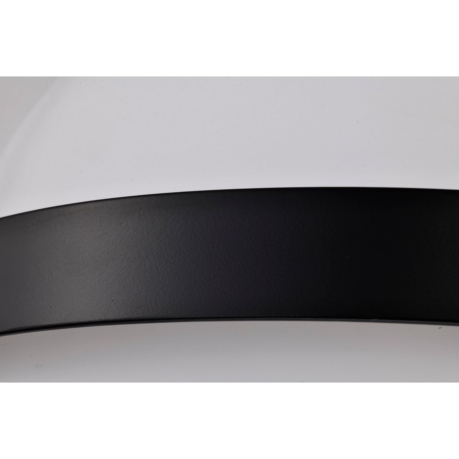 Lakeshore 18" Flush Mount, Matte Black Finish - Bees Lighting