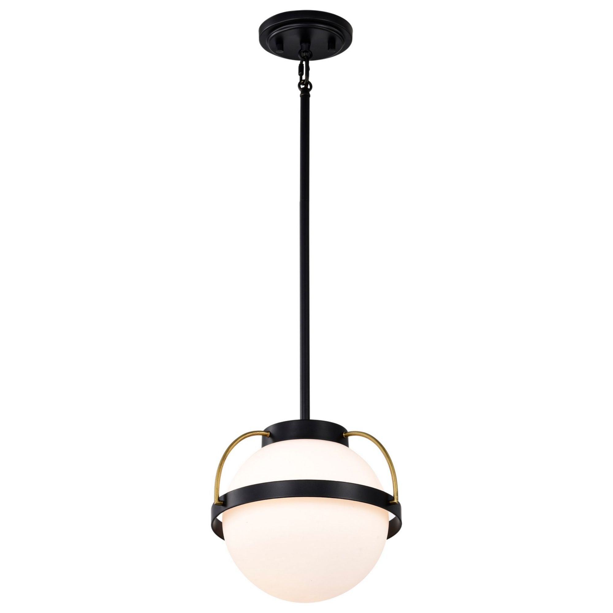 Lakeshore 10" Pendant, Matte Black Finish - Bees Lighting