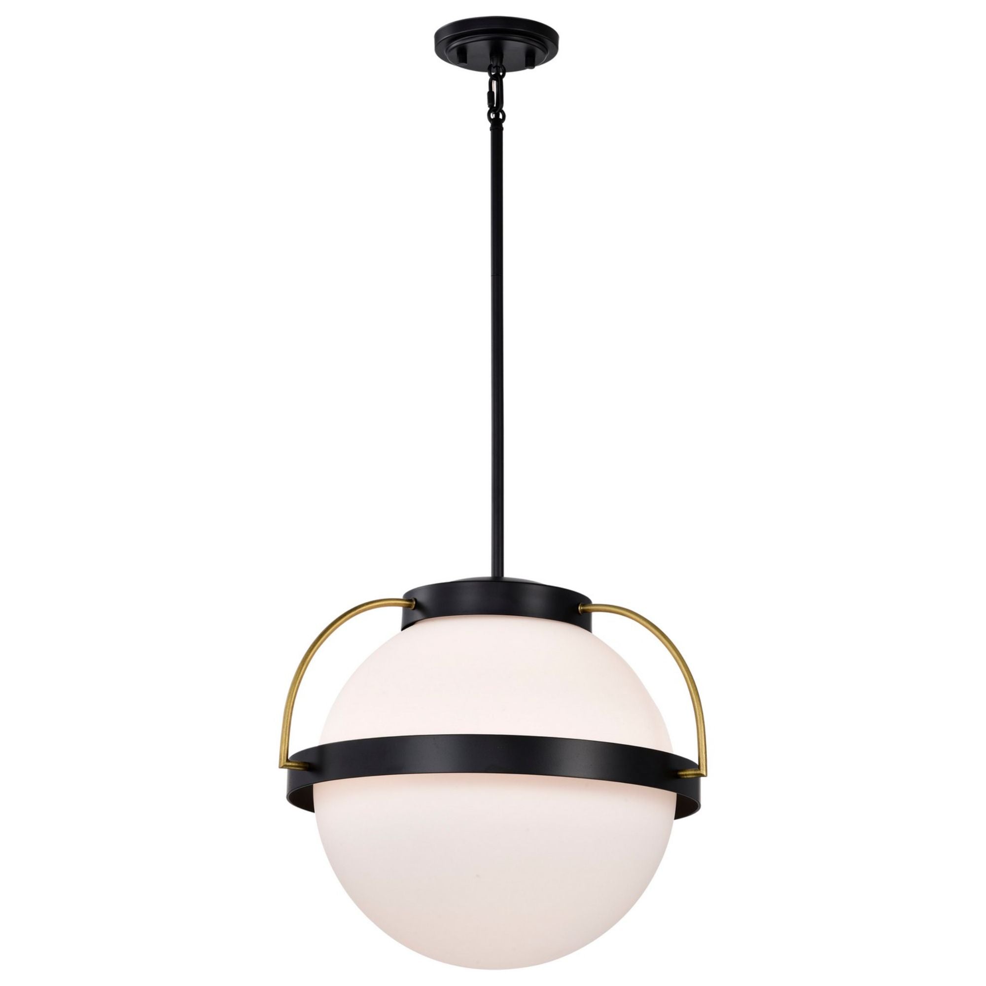 Lakeshore 13" Pendant, Matte Black Finish - Bees Lighting