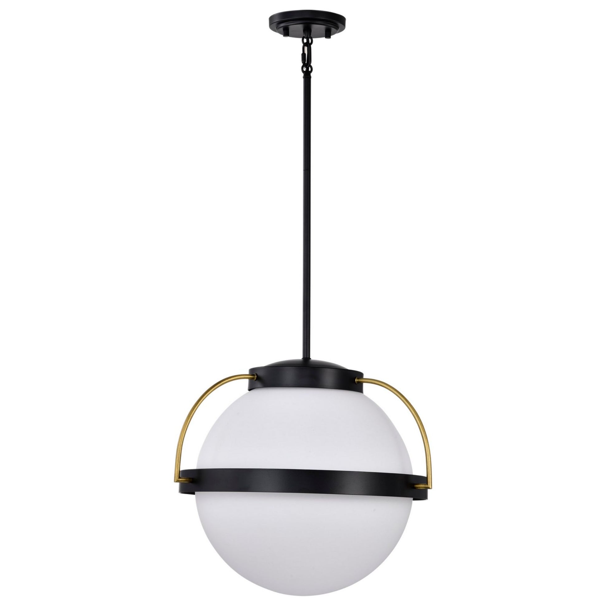 Lakeshore 13" Pendant, Matte Black Finish - Bees Lighting