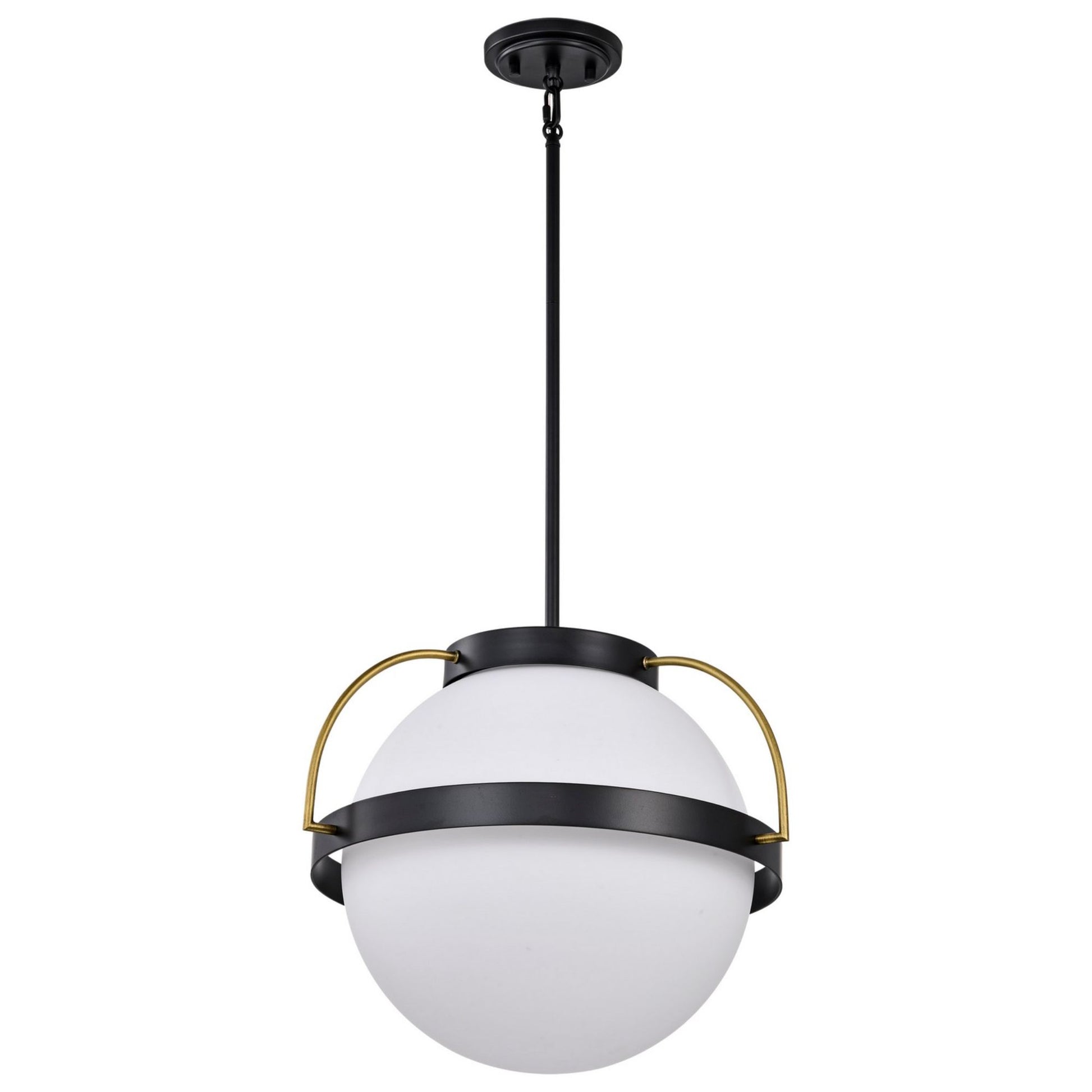 Lakeshore 13" Pendant, Matte Black Finish - Bees Lighting