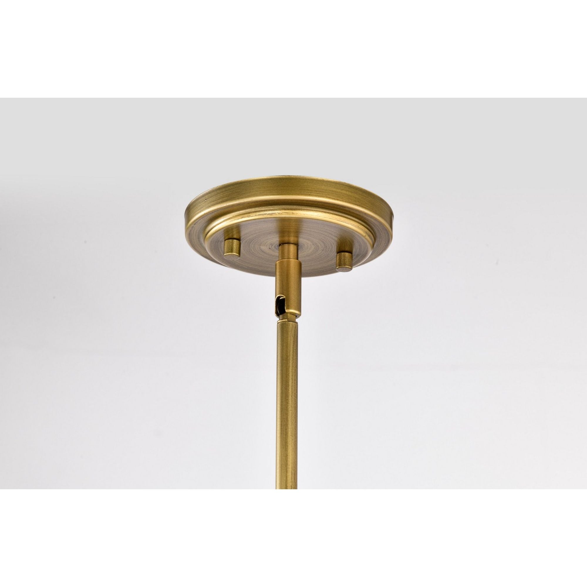 Adina 10" Pendant, Natural Brass Finish - Bees Lighting