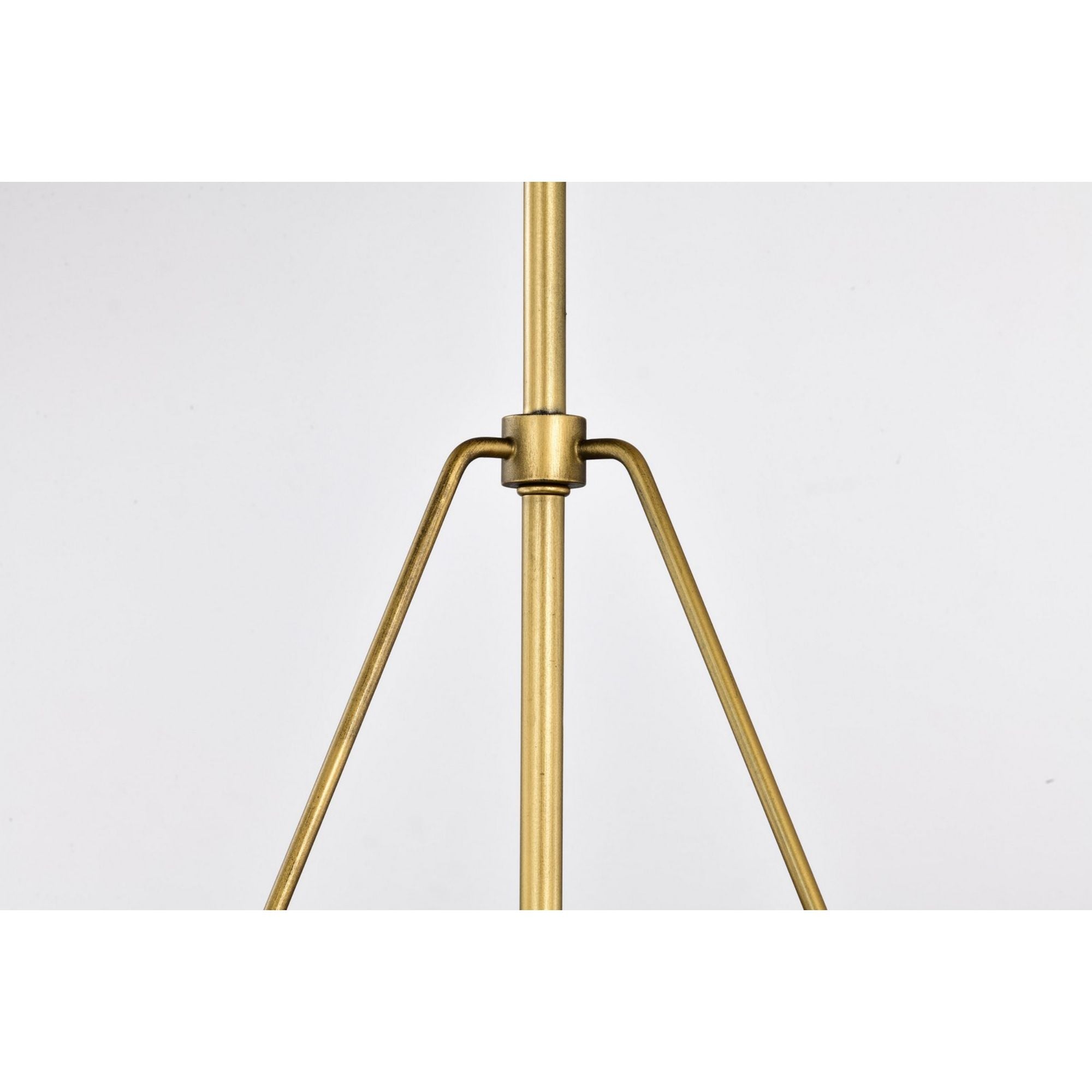 Adina 18" 3 lights Pendant, Natural Brass Finish - Bees Lighting